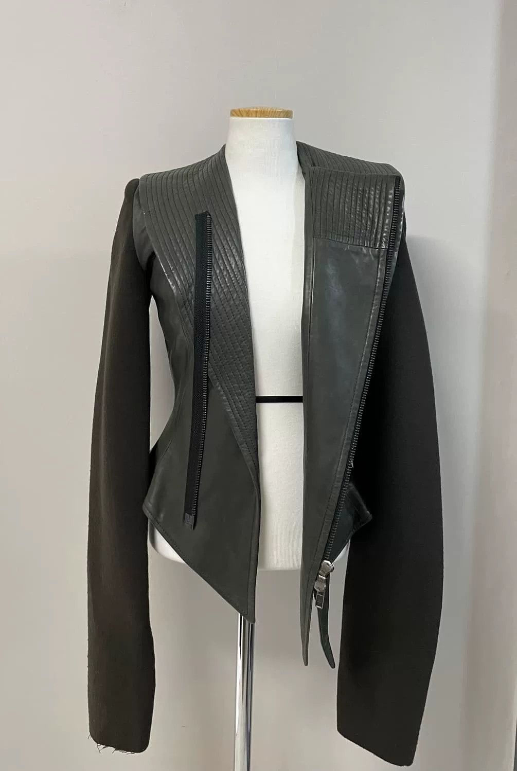 Haider Ackermann Haider Ackermann Runway Black Leather Jacket Size US M / EU 48-50 / 2 - 3 Thumbnail