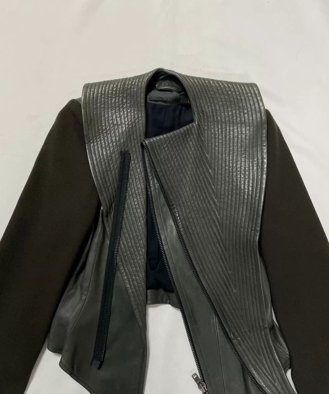 Haider Ackermann Haider Ackermann Runway Black Leather Jacket Size US M / EU 48-50 / 2 - 5 Thumbnail