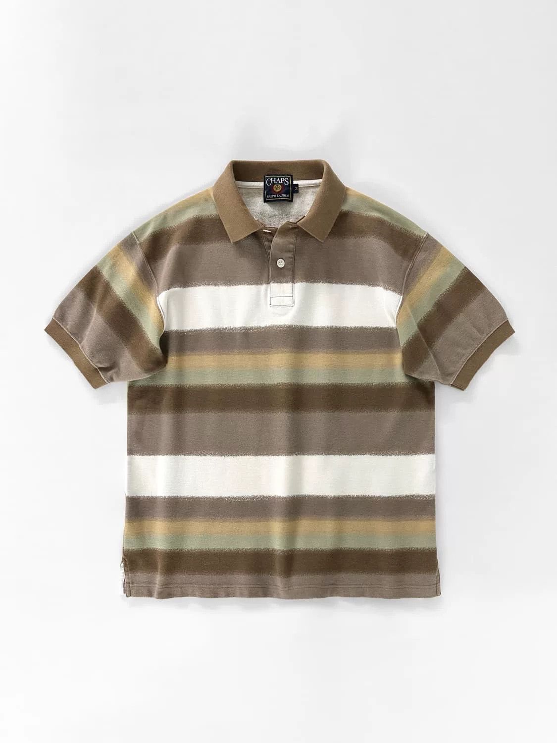 Chaps Ralph Lauren Ralph Lauren Chaps Maillard Striped Tee Size US M / EU 48-50 / 2 - 2 Thumbnail