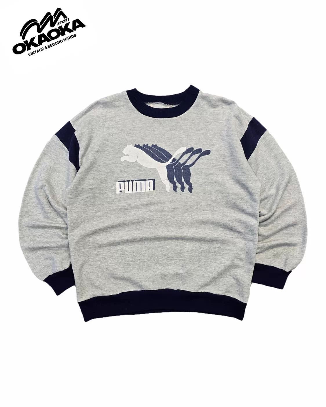 Puma PUMA Vintage Savage Sweatshirt Size US M / EU 48-50 / 2 - 2 Thumbnail