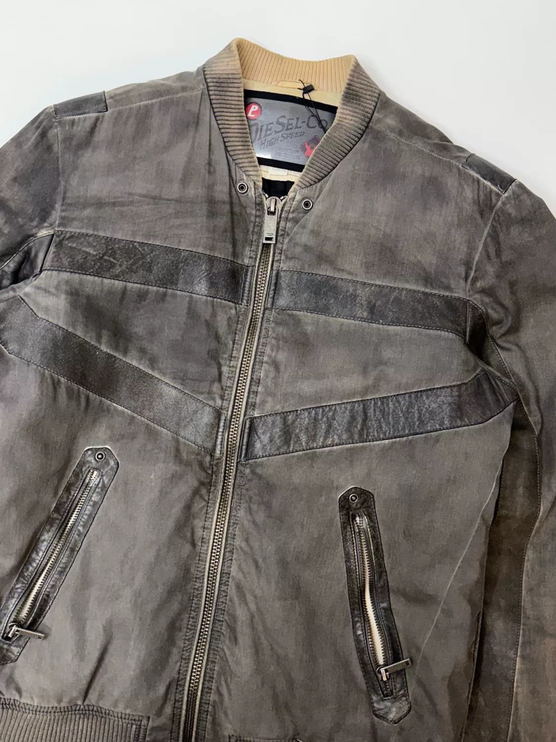 Diesel Diesel Vintage Distressed Sheepskin Jacket Size US M / EU 48-50 / 2 - 2 Thumbnail