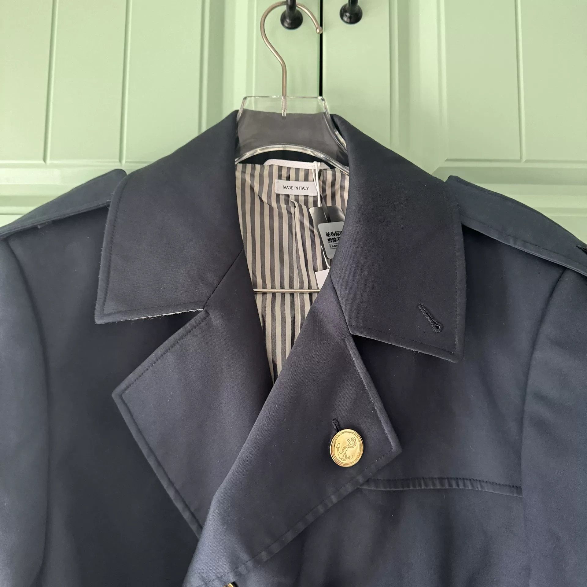 Thom Browne Thom Browne Double-Breasted Trench Coat Size US M / EU 48-50 / 2 - 7 Thumbnail