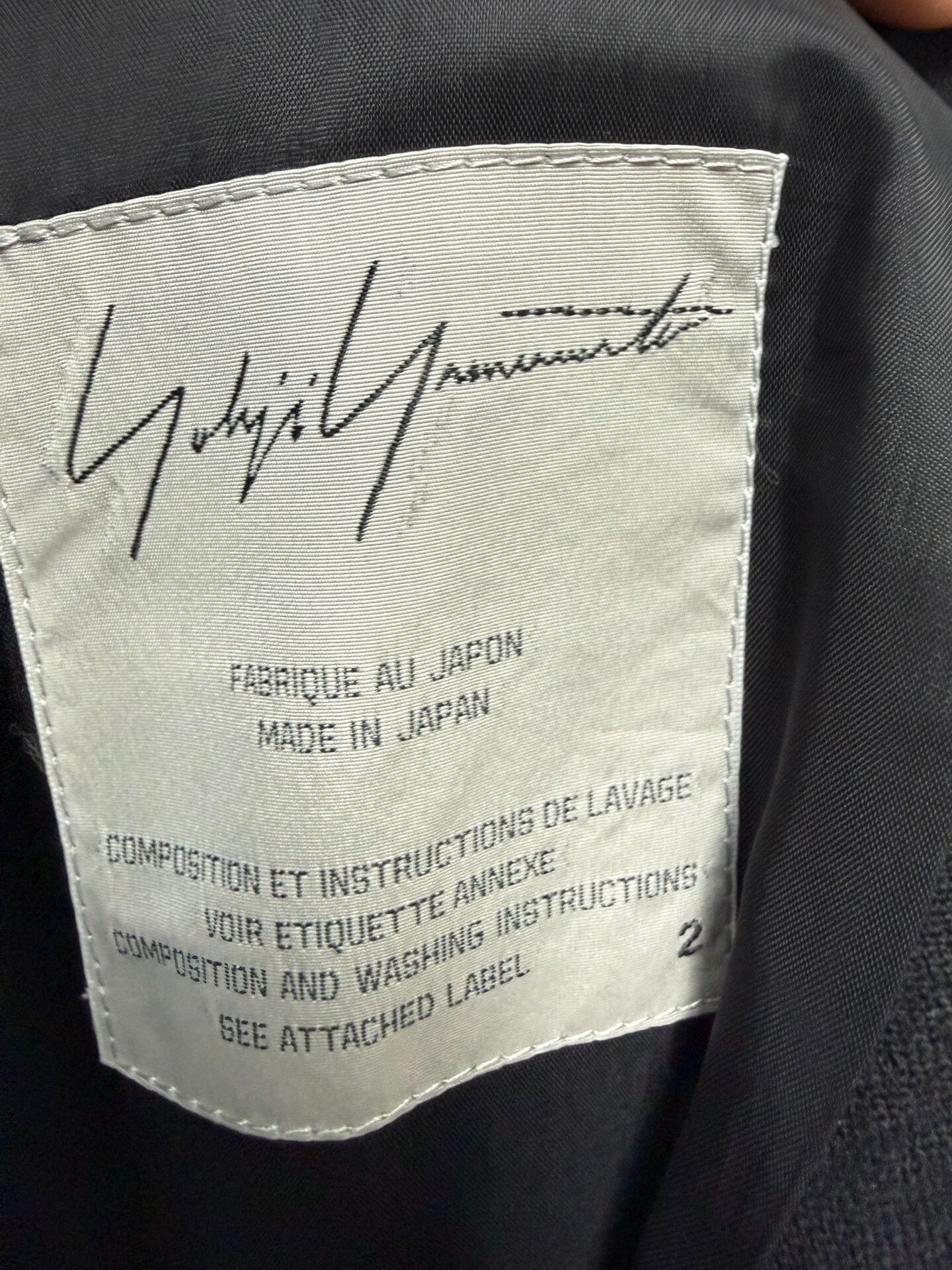 Yohji Yamamoto Yohji Yamamoto 90s Plush Wool Coat Size US M / EU 48-50 / 2 - 6 Thumbnail
