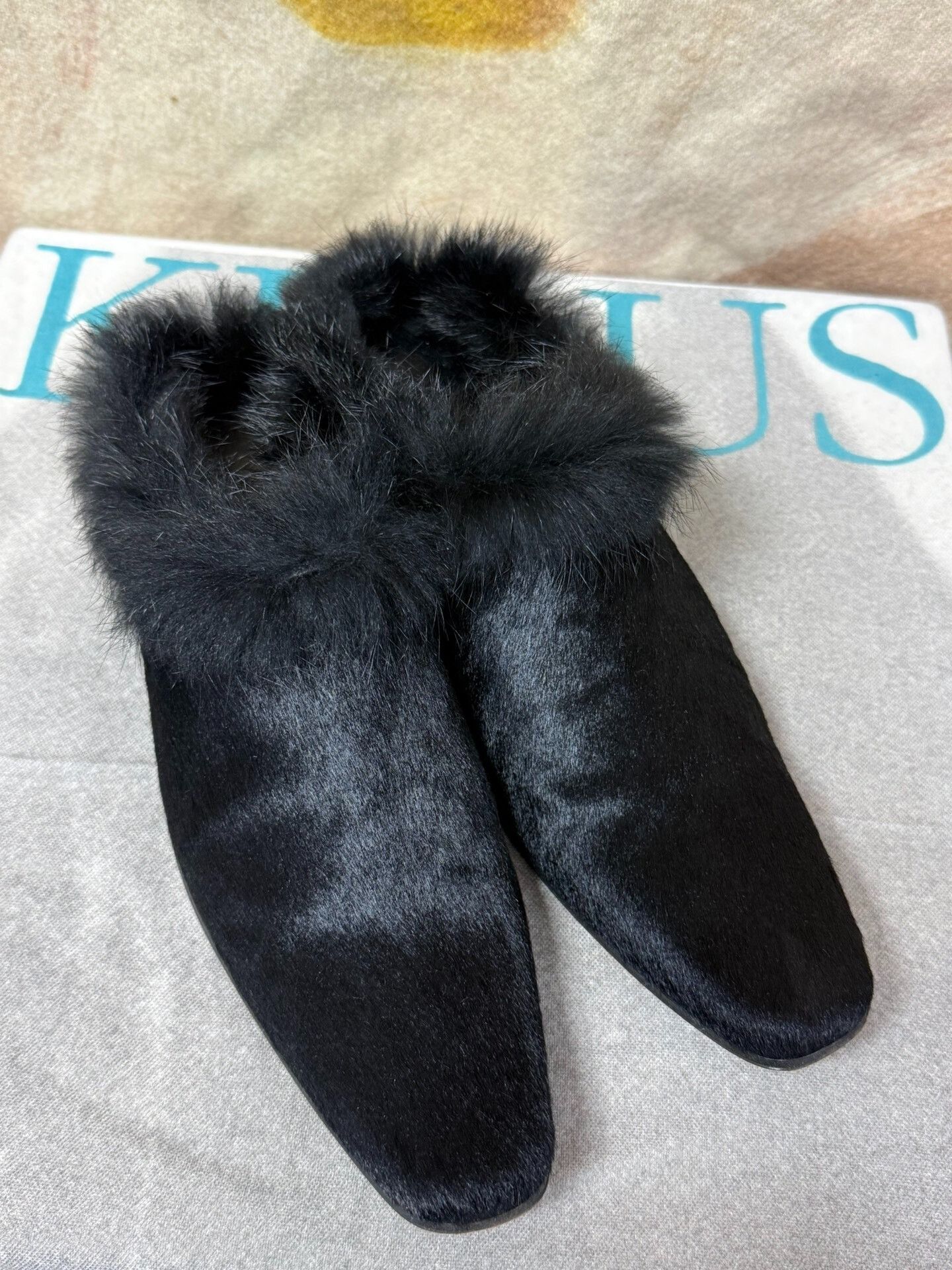 Yohji Yamamoto Yohji Yamamoto 94AW Fur Slipper Boots Size US 9 / EU 42 - 4 Thumbnail
