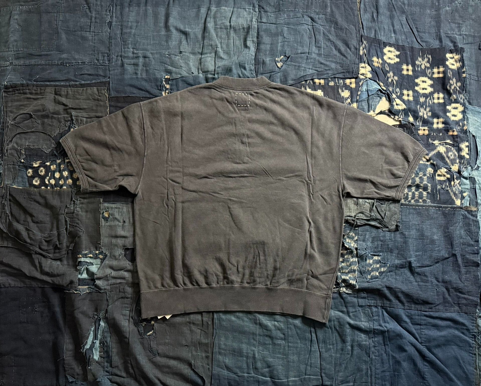 Visvim VISVIM 26SS MONDO HENLEY ZIP S/S DMGD Size US M / EU 48-50 / 2 - 2 Thumbnail