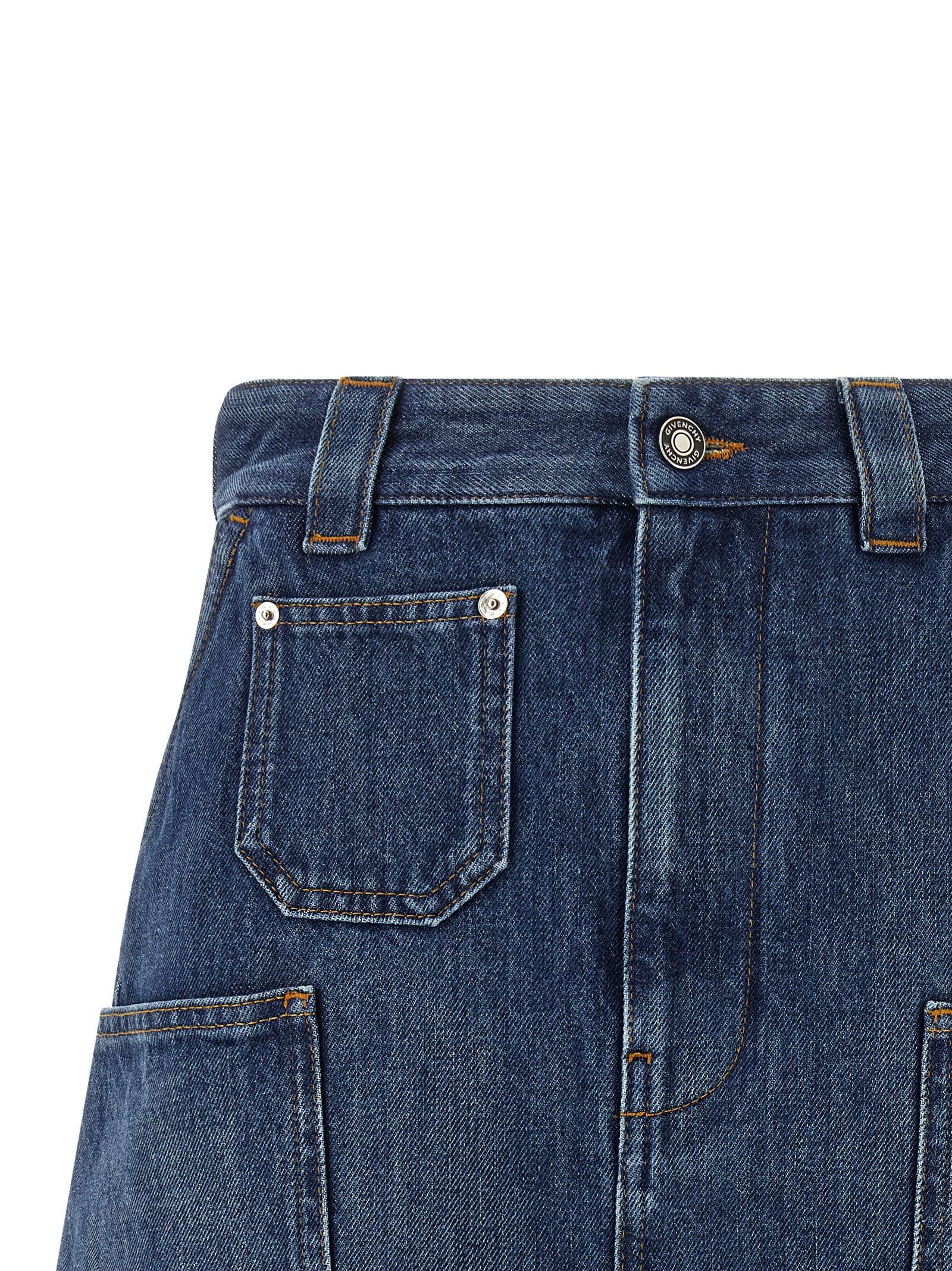 Givenchy Denim skirt Size 27" / US 4 / IT 40 - 3 Thumbnail
