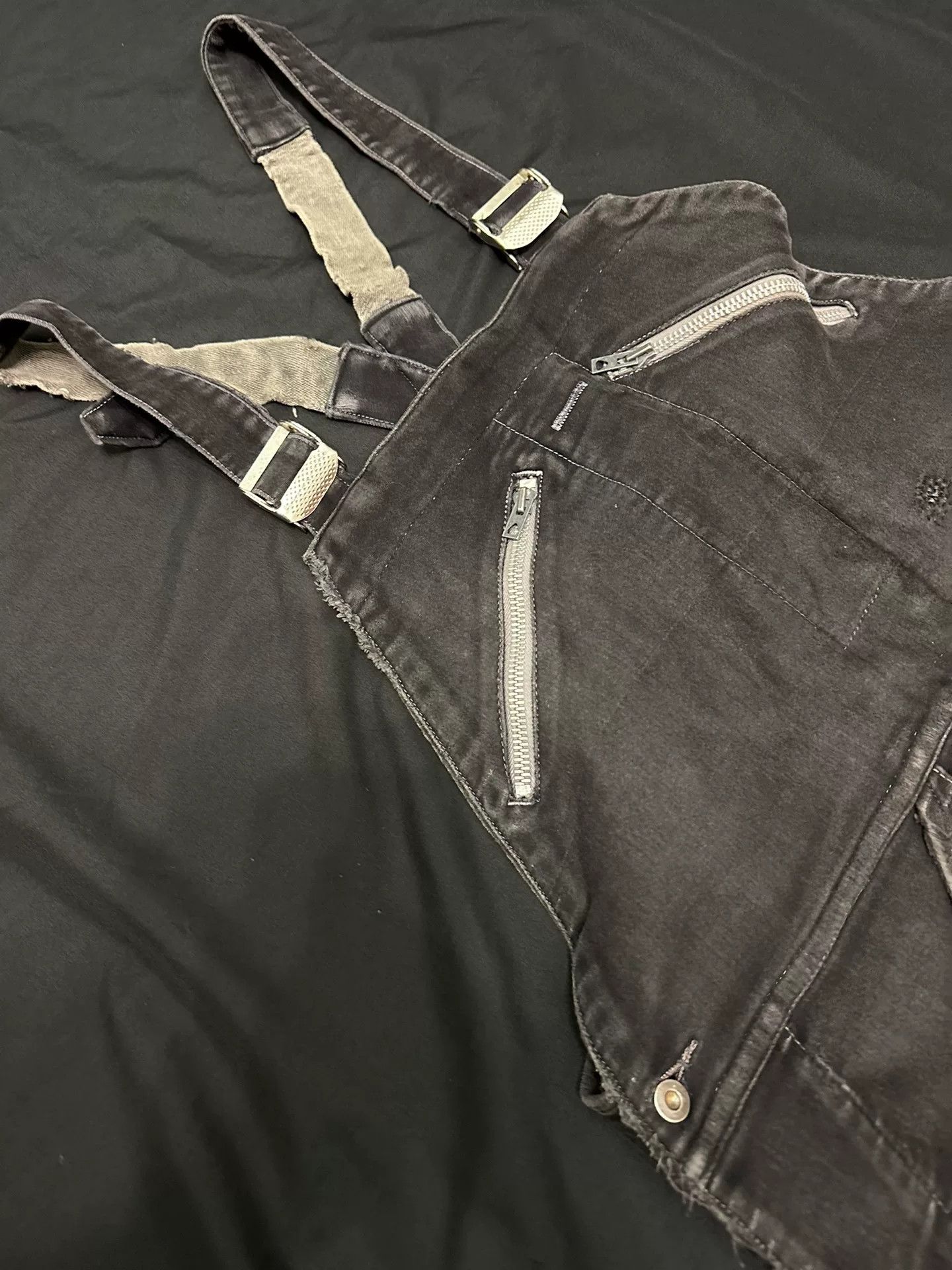 Vintage Vintage 30s Adolphe Lafont Moleskin Overalls Size US 30 / EU 46 - 5 Thumbnail