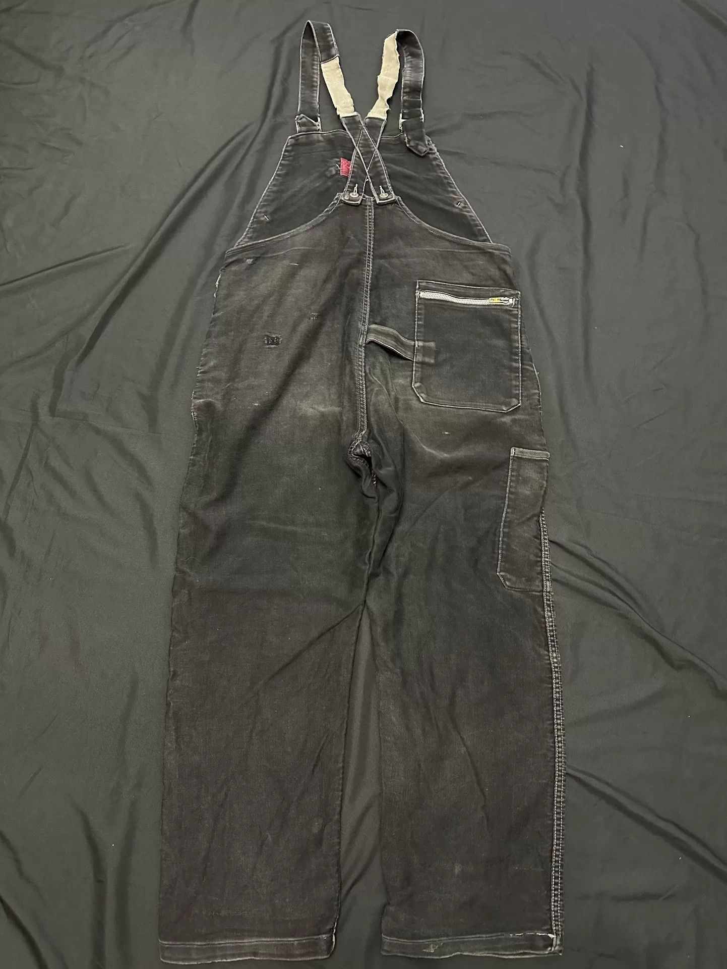 Vintage Vintage 30s Adolphe Lafont Moleskin Overalls Size US 30 / EU 46 - 8 Thumbnail