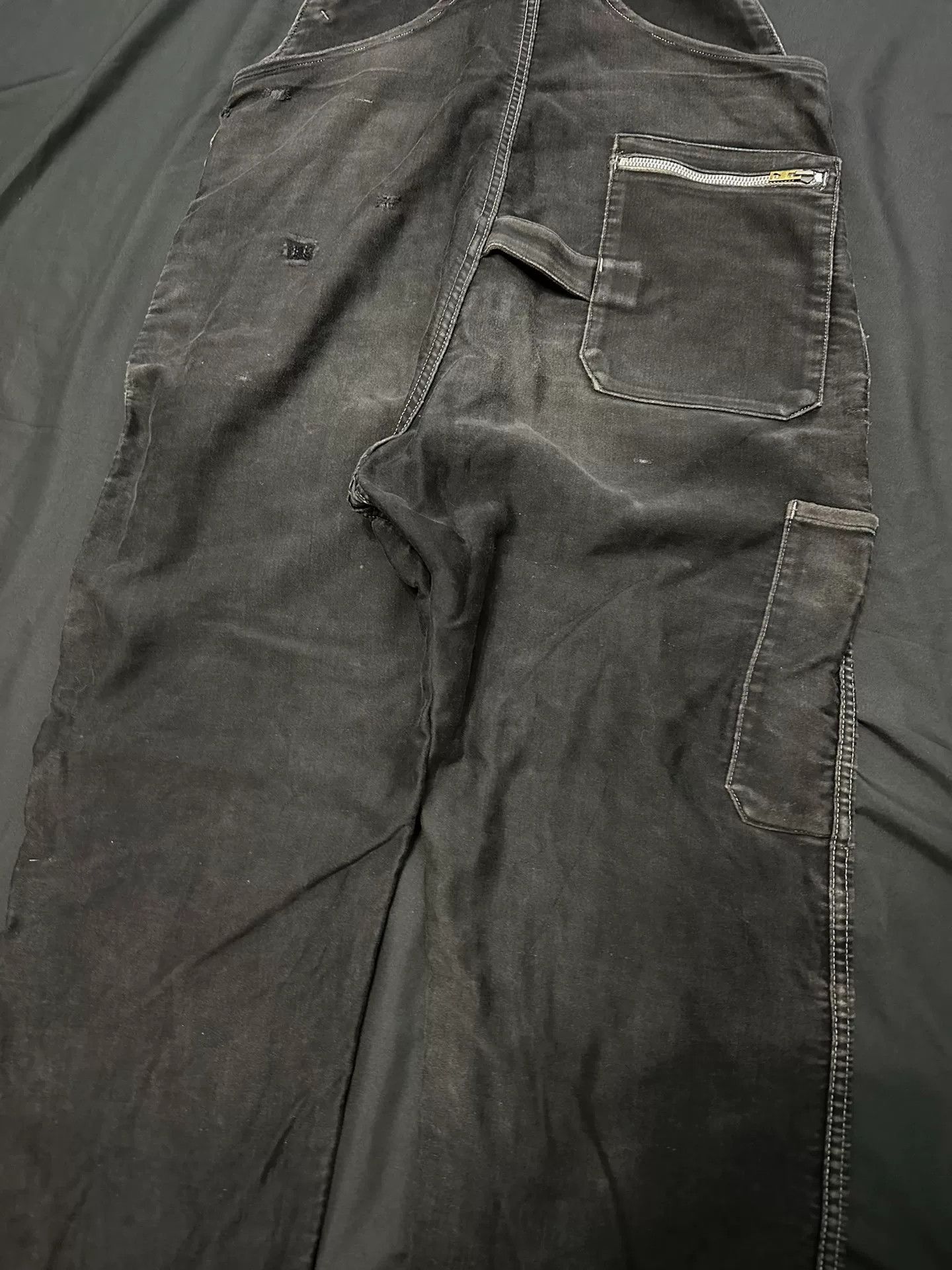 Vintage Vintage 30s Adolphe Lafont Moleskin Overalls Size US 30 / EU 46 - 9 Thumbnail