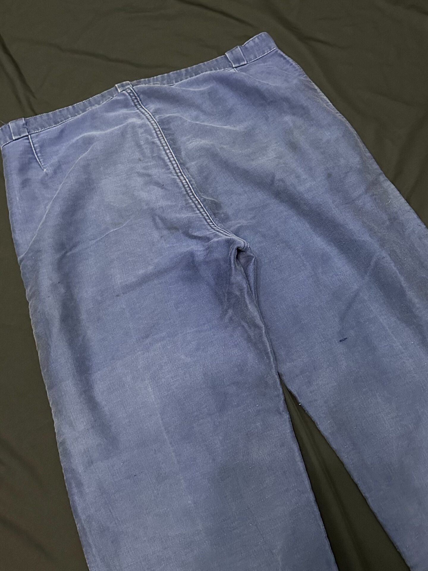 Vintage Vintage 40s-50s French Workwear Moleskin Pants Size US 30 / EU 46 - 8 Thumbnail