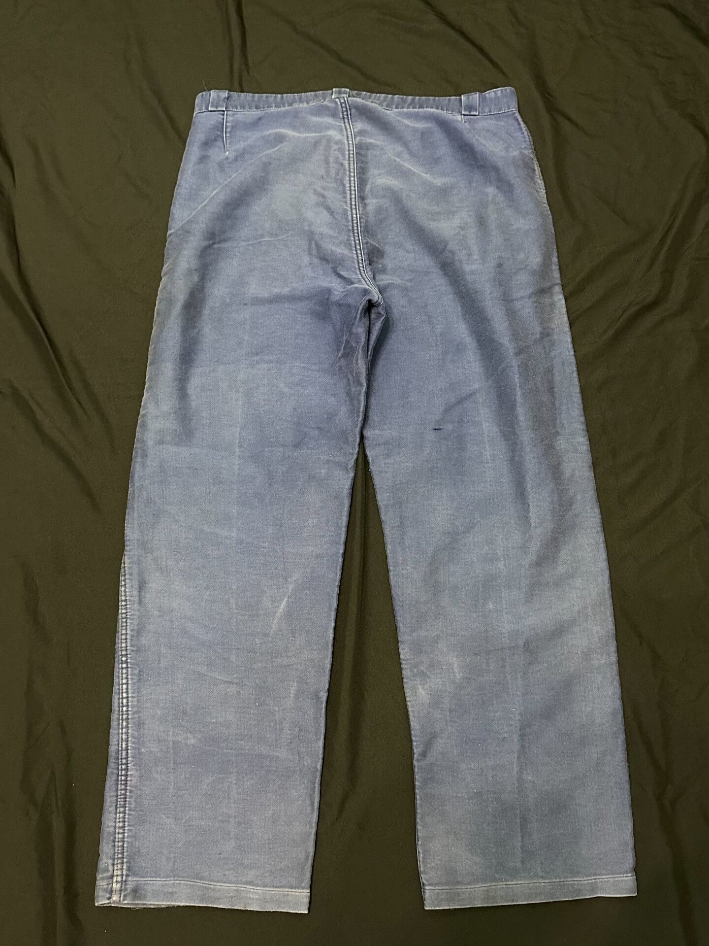 Vintage Vintage 40s-50s French Workwear Moleskin Pants Size US 30 / EU 46 - 5 Thumbnail