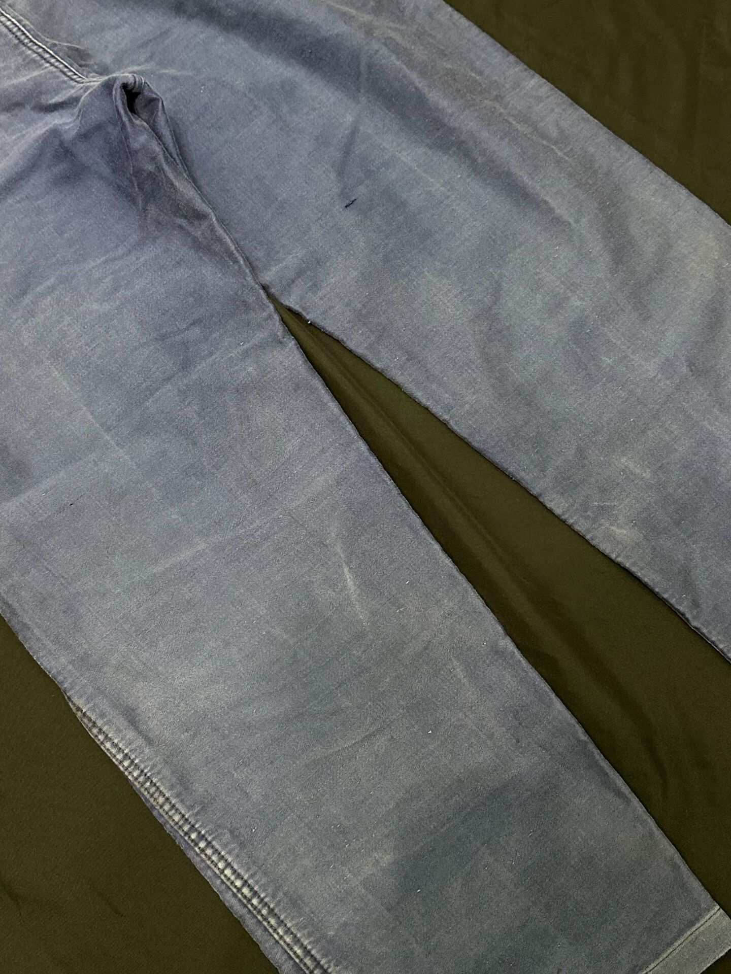 Vintage Vintage 40s-50s French Workwear Moleskin Pants Size US 30 / EU 46 - 7 Thumbnail