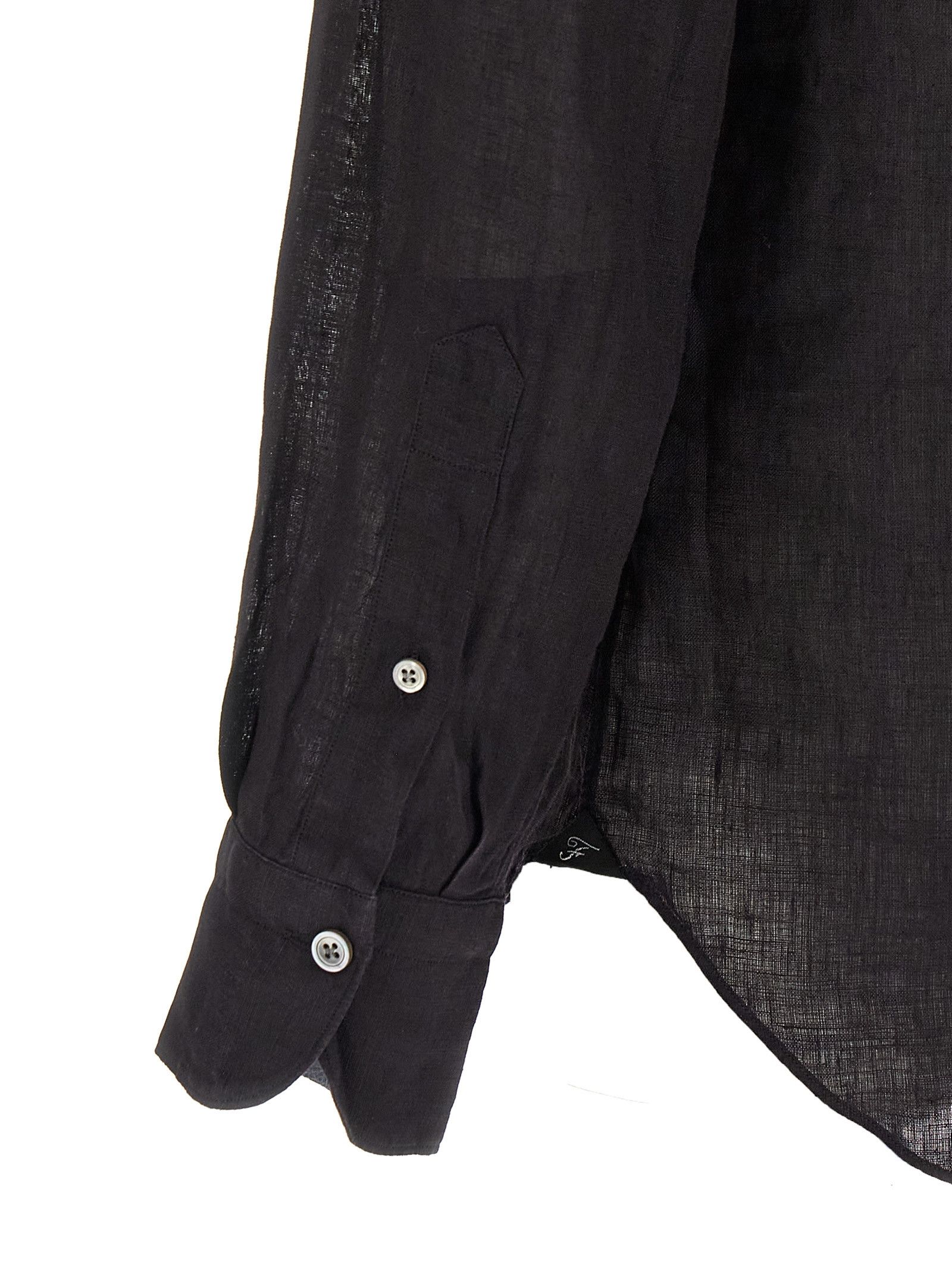 Finamore 'Gaeta' shirt Size US XL / EU 56 / 4 - 4 Thumbnail