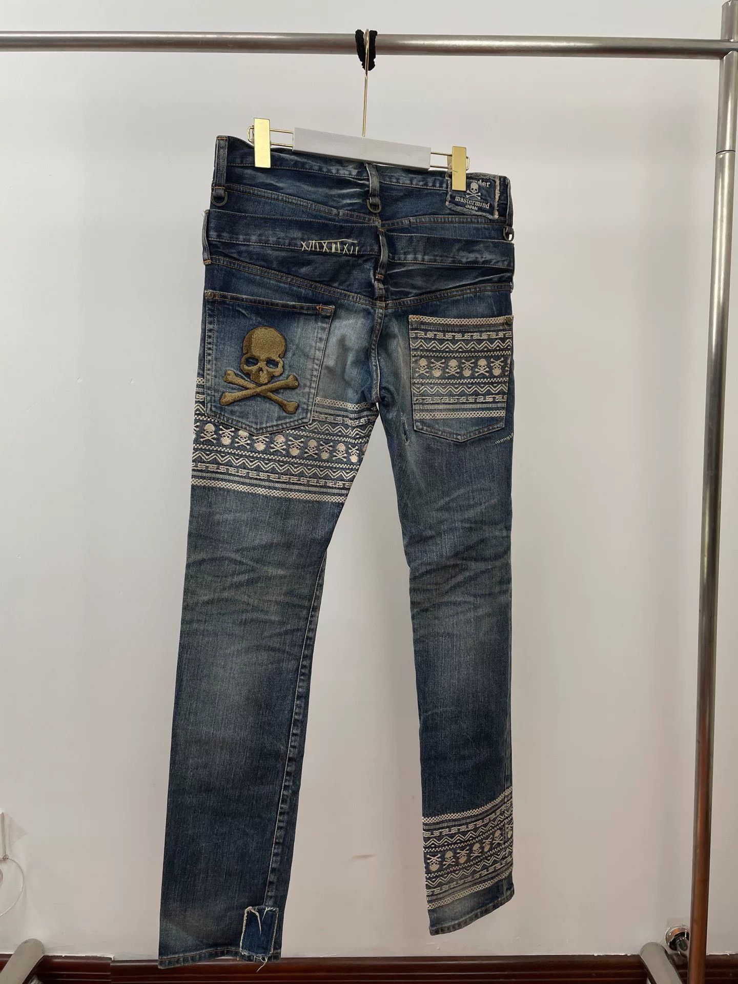 Mastermind Japan mastermind japan MMJ Ethnic Embroidery Jeans Size US 30 / EU 46 - 2 Thumbnail
