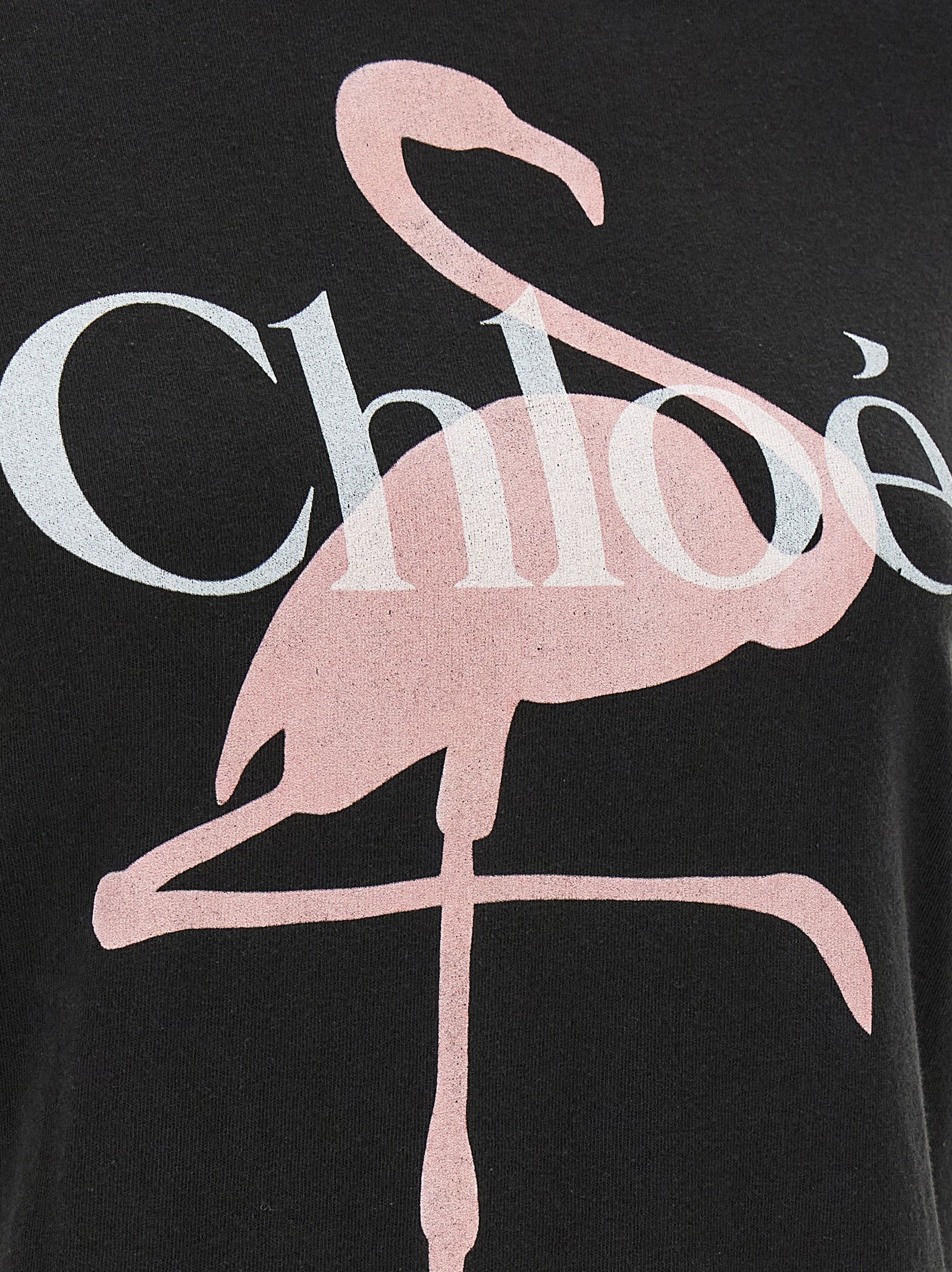 Chloe Printed T-shirt Size S / US 4 / IT 40 - 4 Thumbnail