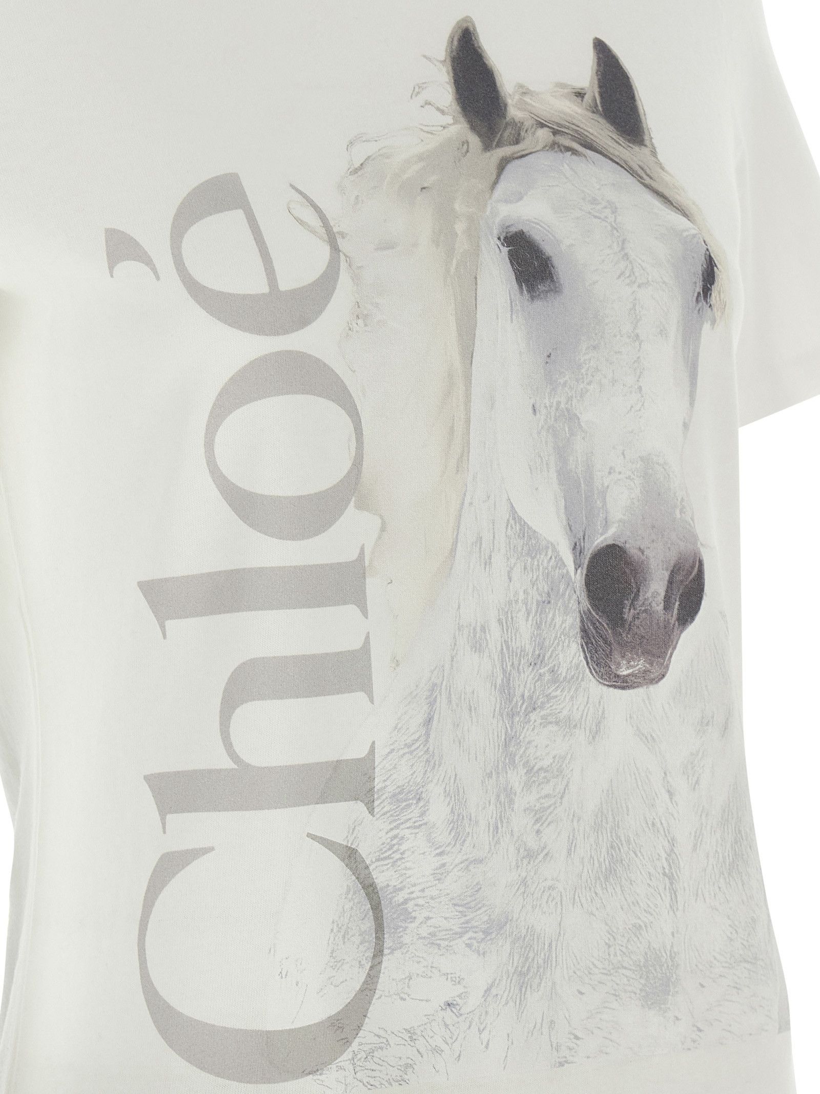 Chloe Printed T-shirt Size M / US 6-8 / IT 42-44 - 4 Thumbnail