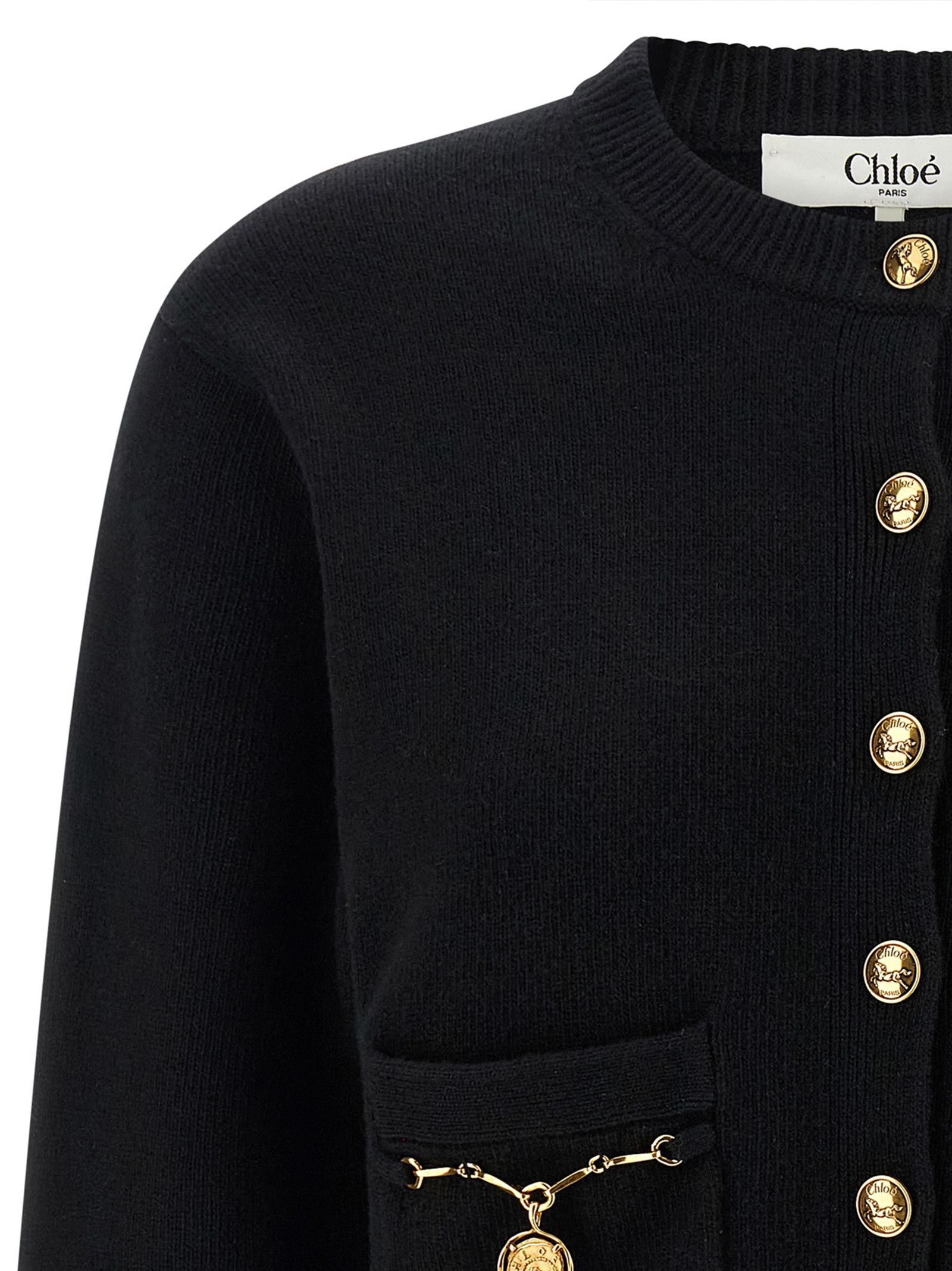 Chloe 'Horse Medal' cardigan Size L / US 10 / IT 46 - 3 Thumbnail