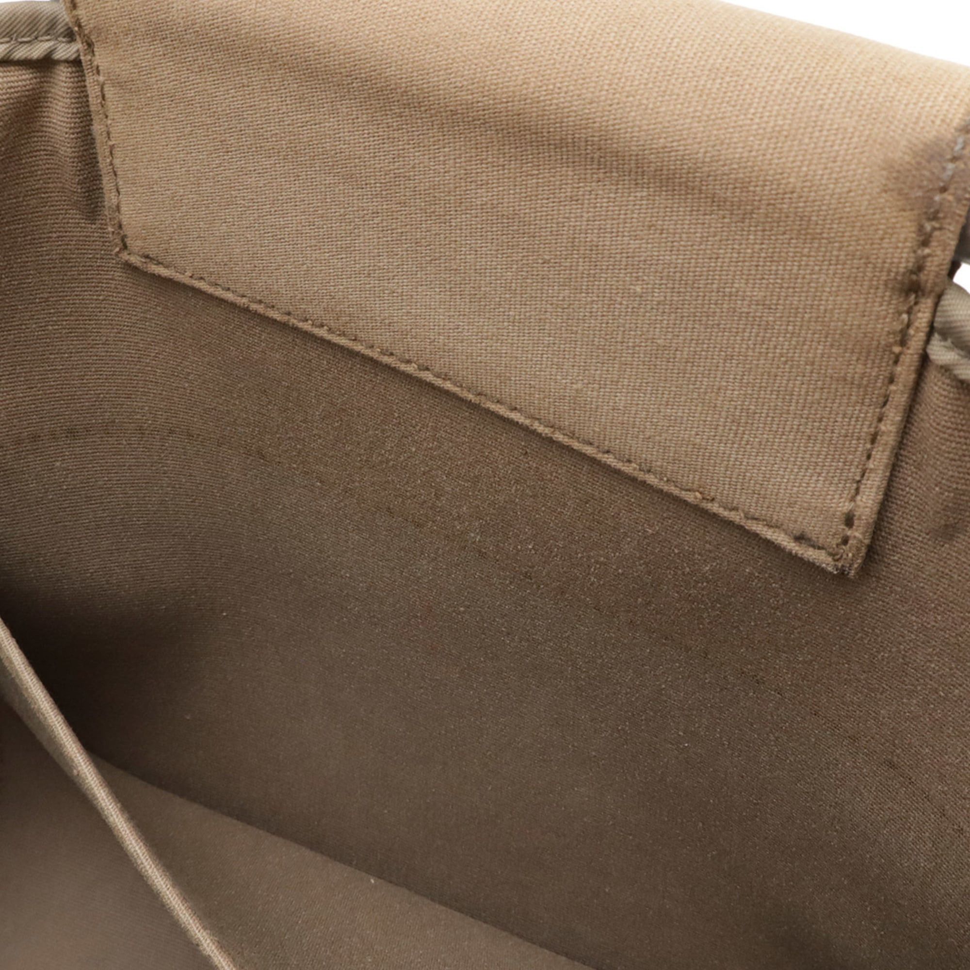 Hermes HERMES Cabag PM Tote Bag, Handbag, Shoulder Toile Officier Leather, Mocha Beige, □N Stamp Size ONE SIZE - 9 Thumbnail