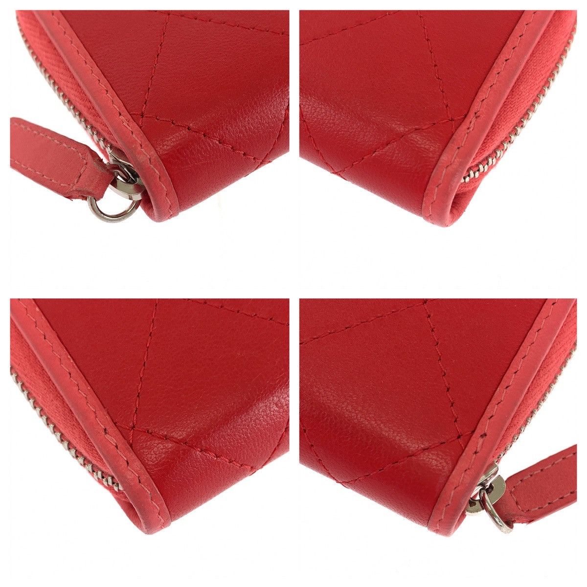 Chanel Chanel Chanel Matelasse Lambskin Compact Wallet Leather Coin Case DUTY FREE for USA Size ONE SIZE - 2 Thumbnail