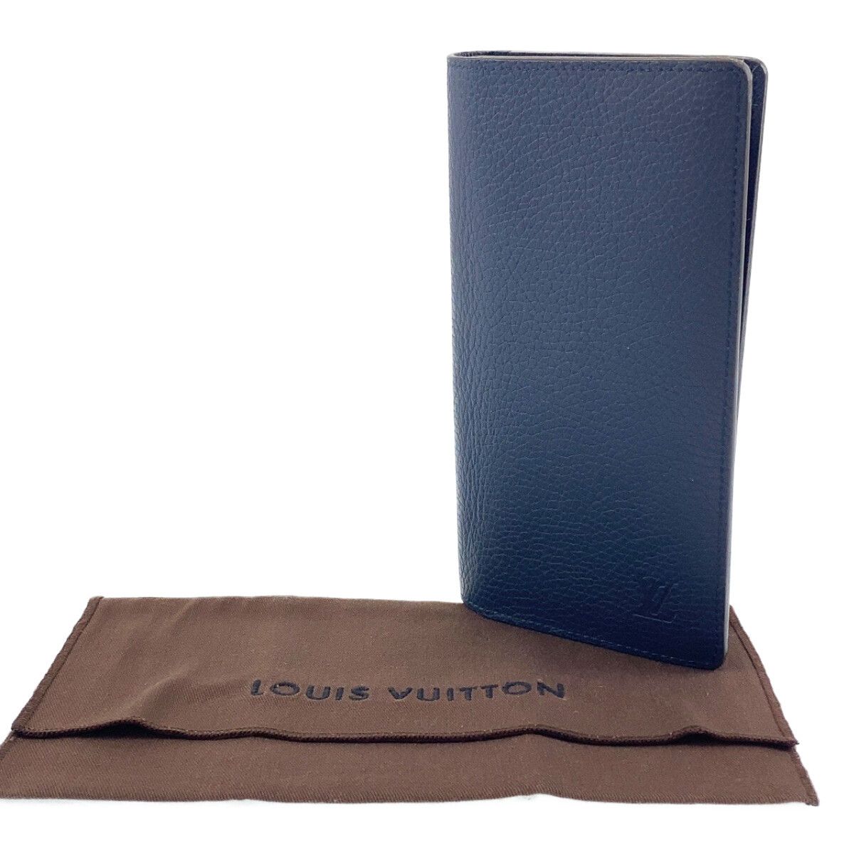 Louis Vuitton Louis Vuitton Louis Vuitton Portefeuille Brazza Taurillon Long Wallet Leather Long Wallet M58818 DUTY FREE for USA Size ONE SIZE - 4 Thumbnail