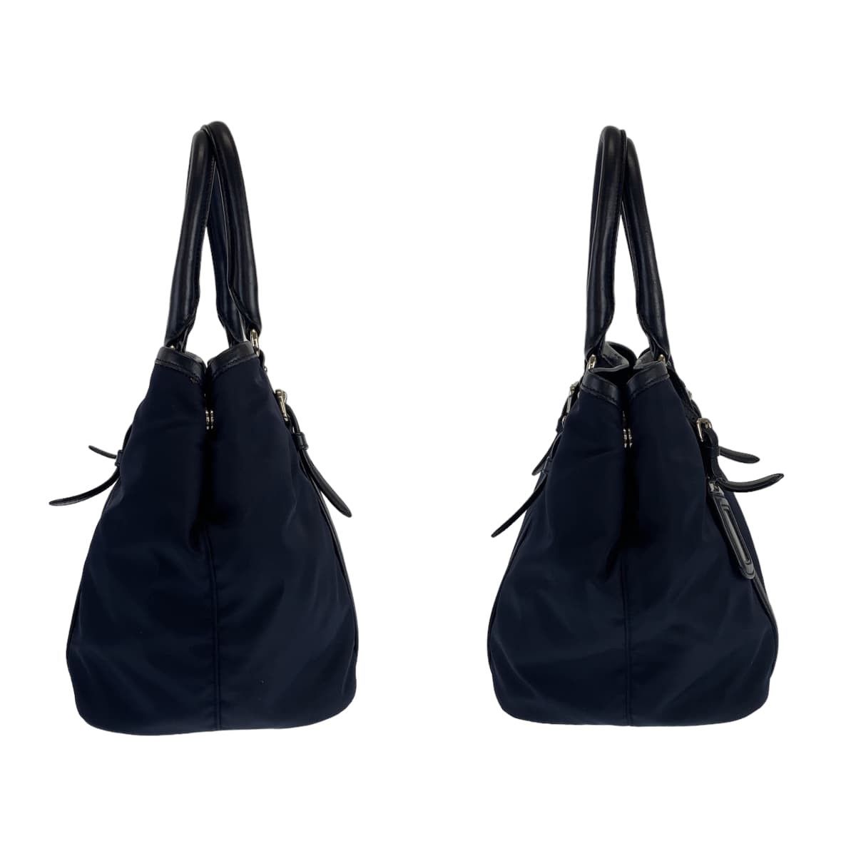 Prada Prada Prada Tessuto Nylon Leather Handbag Textile Tote Bag DUTY FREE for USA Size ONE SIZE - 7 Thumbnail