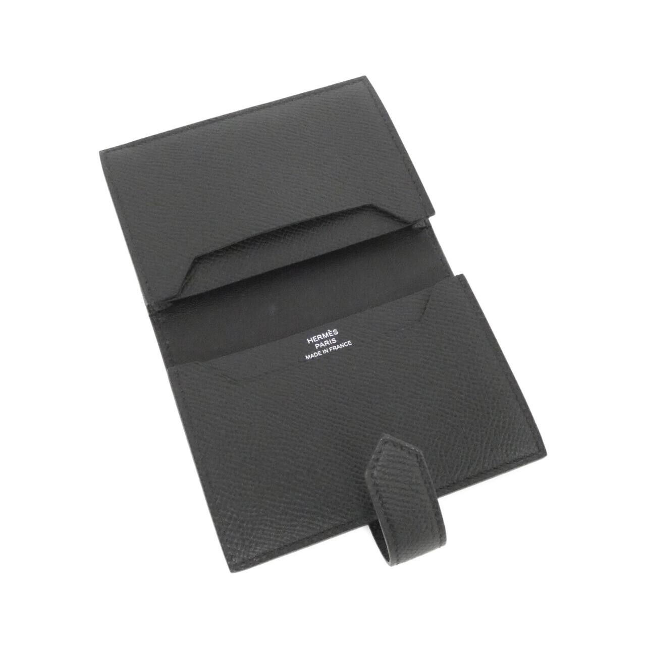 Hermes Hermes Hermès Béarn Monochrome Epsom Card Case Leather Card Case DUTY FREE for USA Size ONE SIZE - 4 Thumbnail