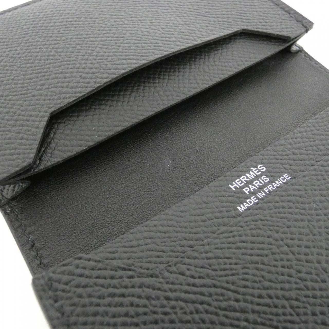 Hermes Hermes Hermès Béarn Monochrome Epsom Card Case Leather Card Case DUTY FREE for USA Size ONE SIZE - 5 Thumbnail