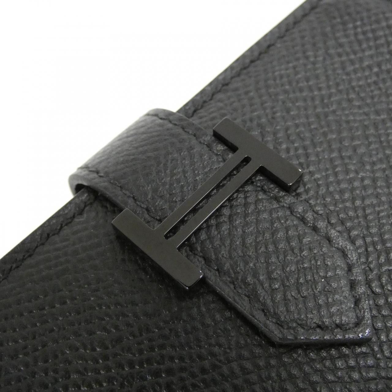Hermes Hermes Hermès Béarn Monochrome Epsom Card Case Leather Card Case DUTY FREE for USA Size ONE SIZE - 3 Thumbnail