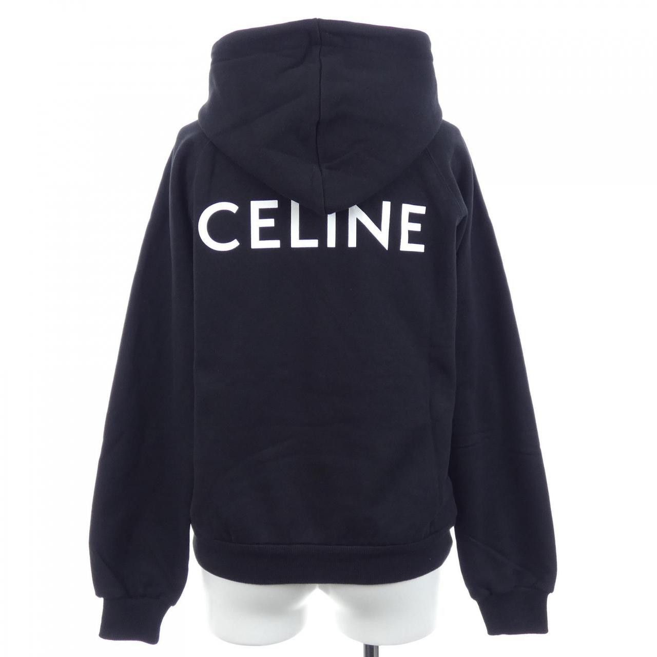 Celine Celine Celine Hoodie Textile Sweatshirts & Hoodies 2Y006434E DUTY FREE for USA Size ONE SIZE - 2 Thumbnail
