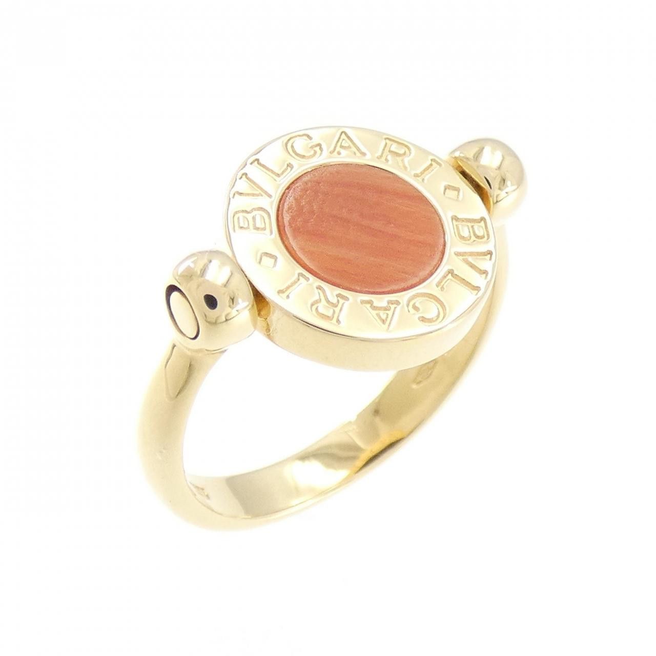 Bvlgari Bvlgari Bvlgari Bvlgari Au750 Ring Size 6 Precious Metal Ring DUTY FREE for USA Size ONE SIZE - 2 Thumbnail
