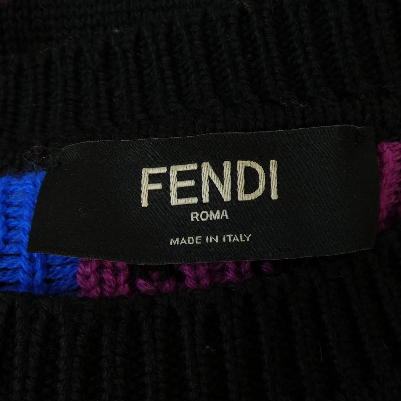 Fendi Fendi Fendi Knitwear Textile Tops FZY463 AH3E DUTY FREE for USA Size ONE SIZE - 4 Thumbnail