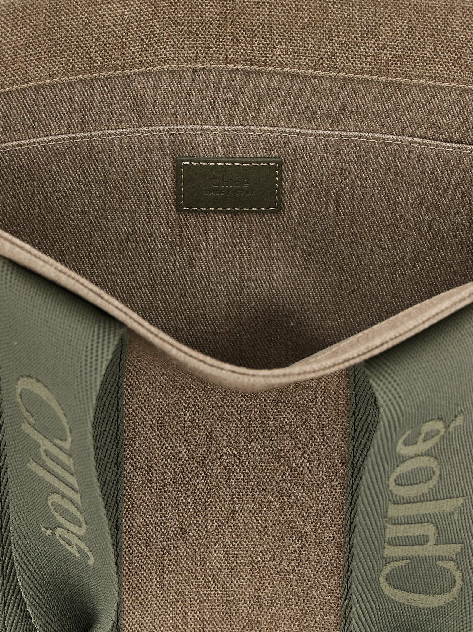 Chloe Medium 'Woody' shopping bag Size ONE SIZE - 4 Thumbnail