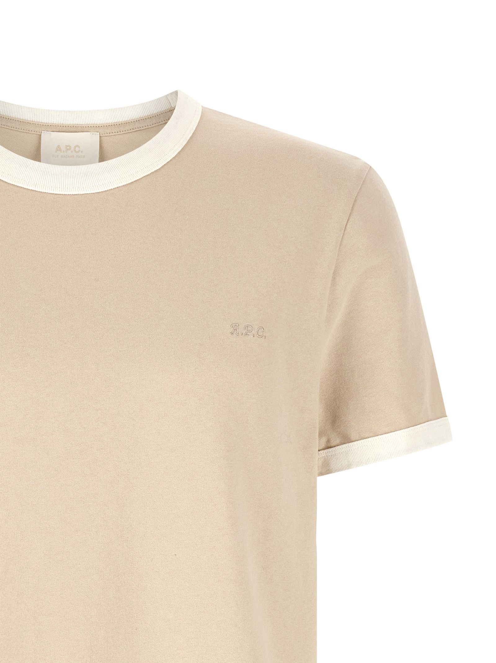 A.P.C. Logo embroidery t-shirt Size US S / EU 44-46 / 1 - 3 Thumbnail