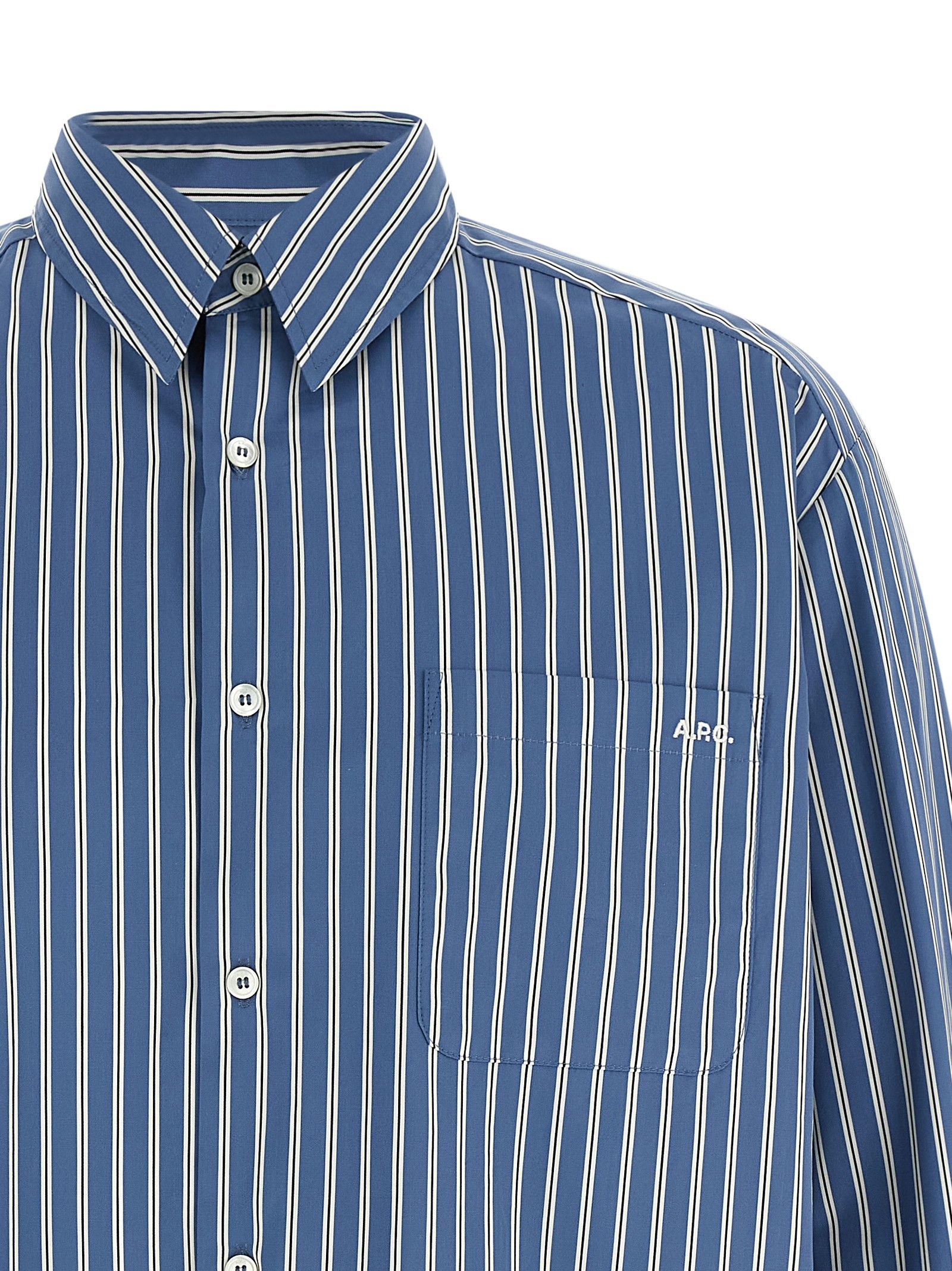 A.P.C. 'Malo' shirt Size US L / EU 52-54 / 3 - 3 Thumbnail