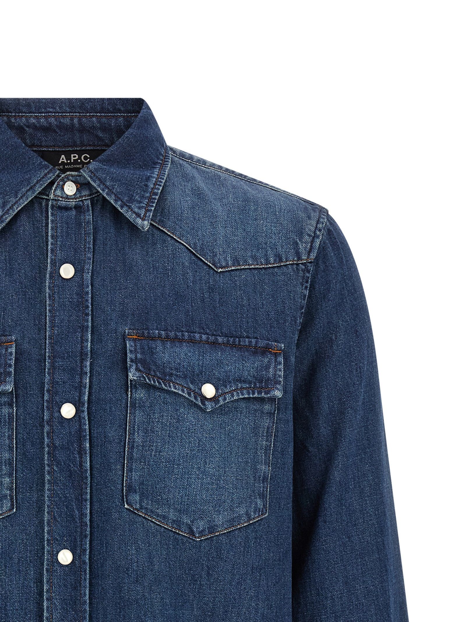 A.P.C. 'Western' shirt Size US M / EU 48-50 / 2 - 3 Thumbnail