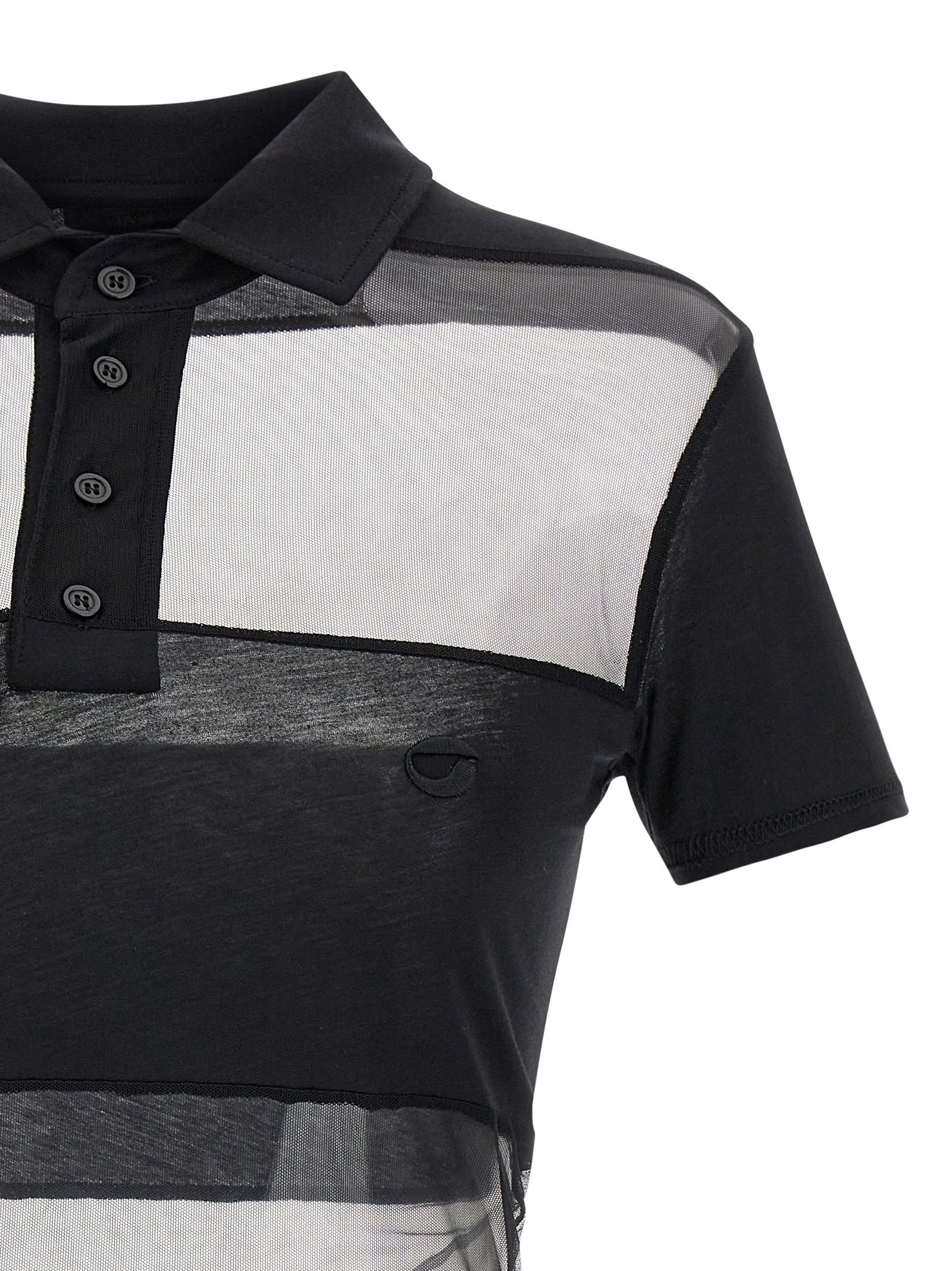 Coperni ‘Sheer Striped’ polo shirt Size S / US 4 / IT 40 - 3 Thumbnail