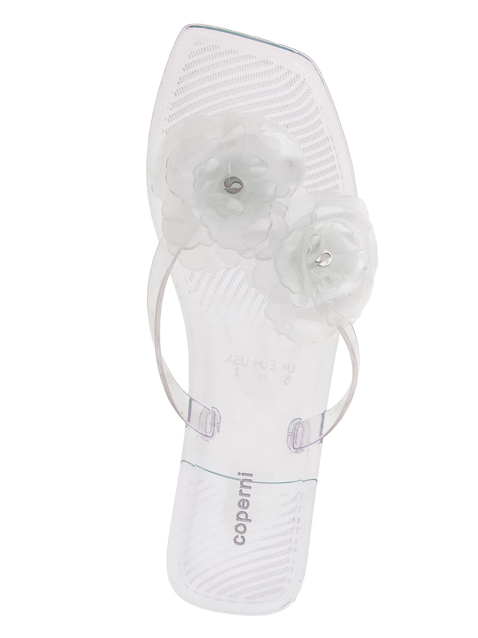 Coperni 'Silicone Flower Flat' sandals Size US 7 / IT 37 - 4 Thumbnail
