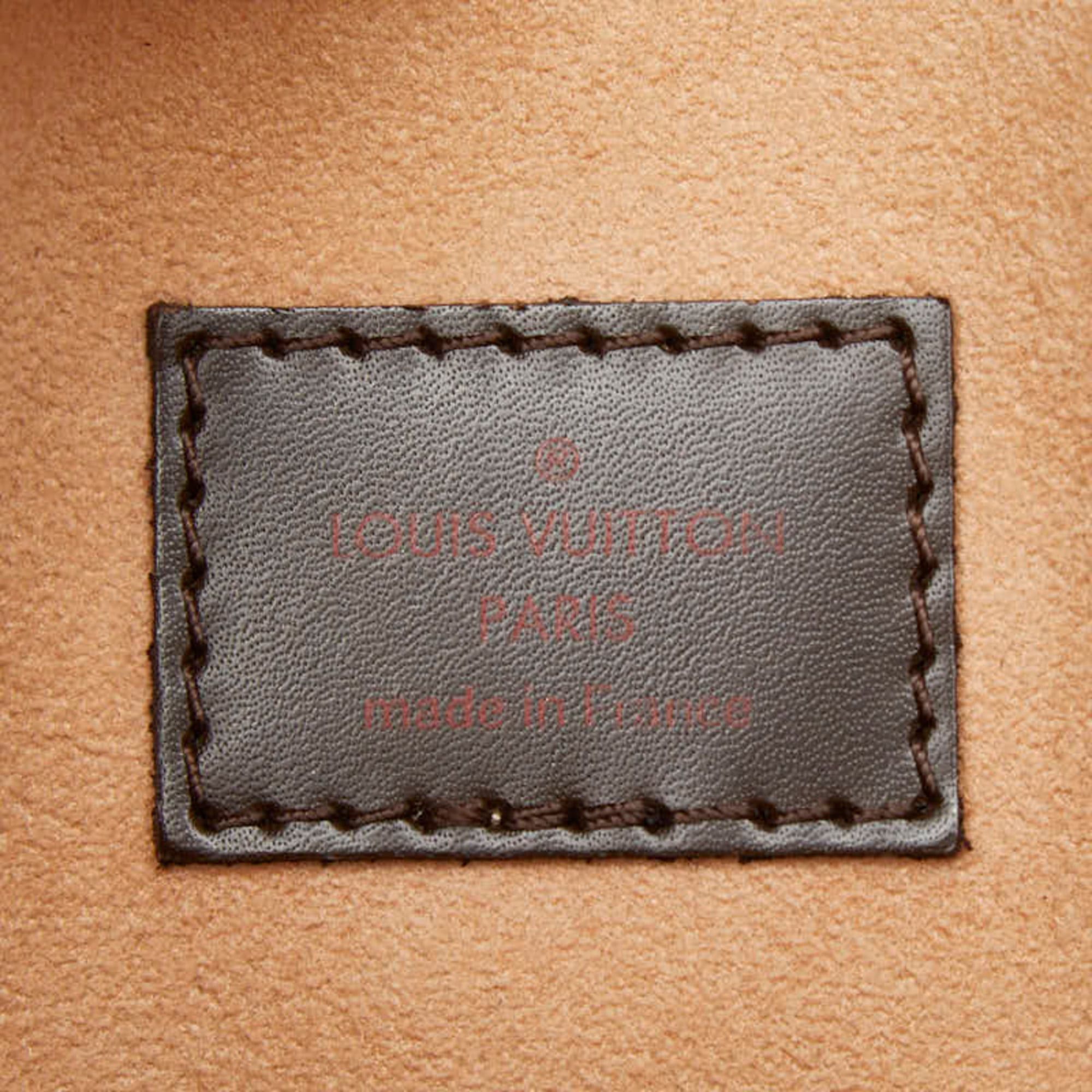 Louis Vuitton Louis Vuitton Damier Kensington Tote Bag/Shoulder Bag, 2-Way, N41435, Ebene Brown Leather, Women's, LOUIS VUITTON Size ONE SIZE - 12 Thumbnail