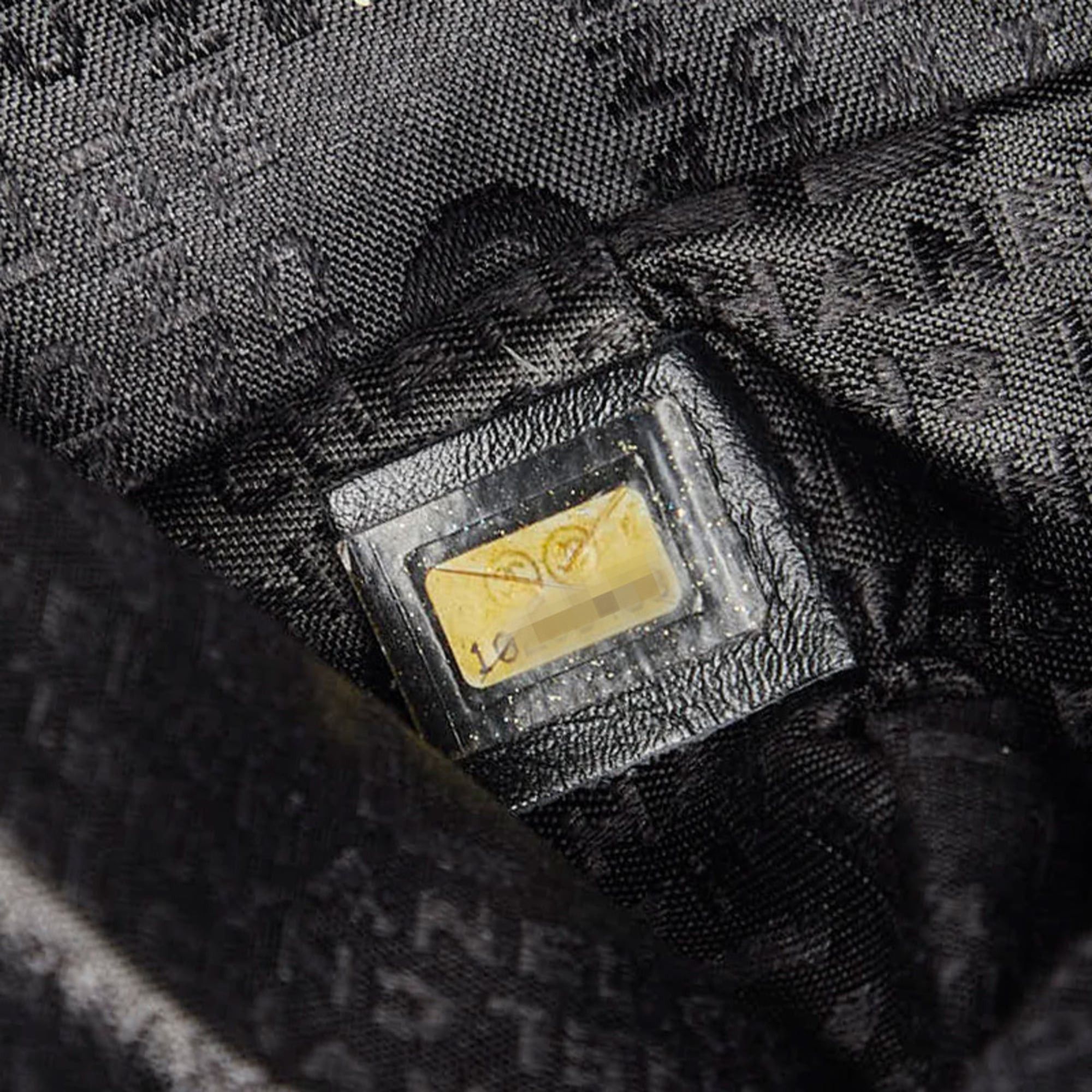 Chanel CHANEL Chocobar Logo Tote Bag Handbag Black Caviar Skin Women's Size ONE SIZE - 11 Thumbnail