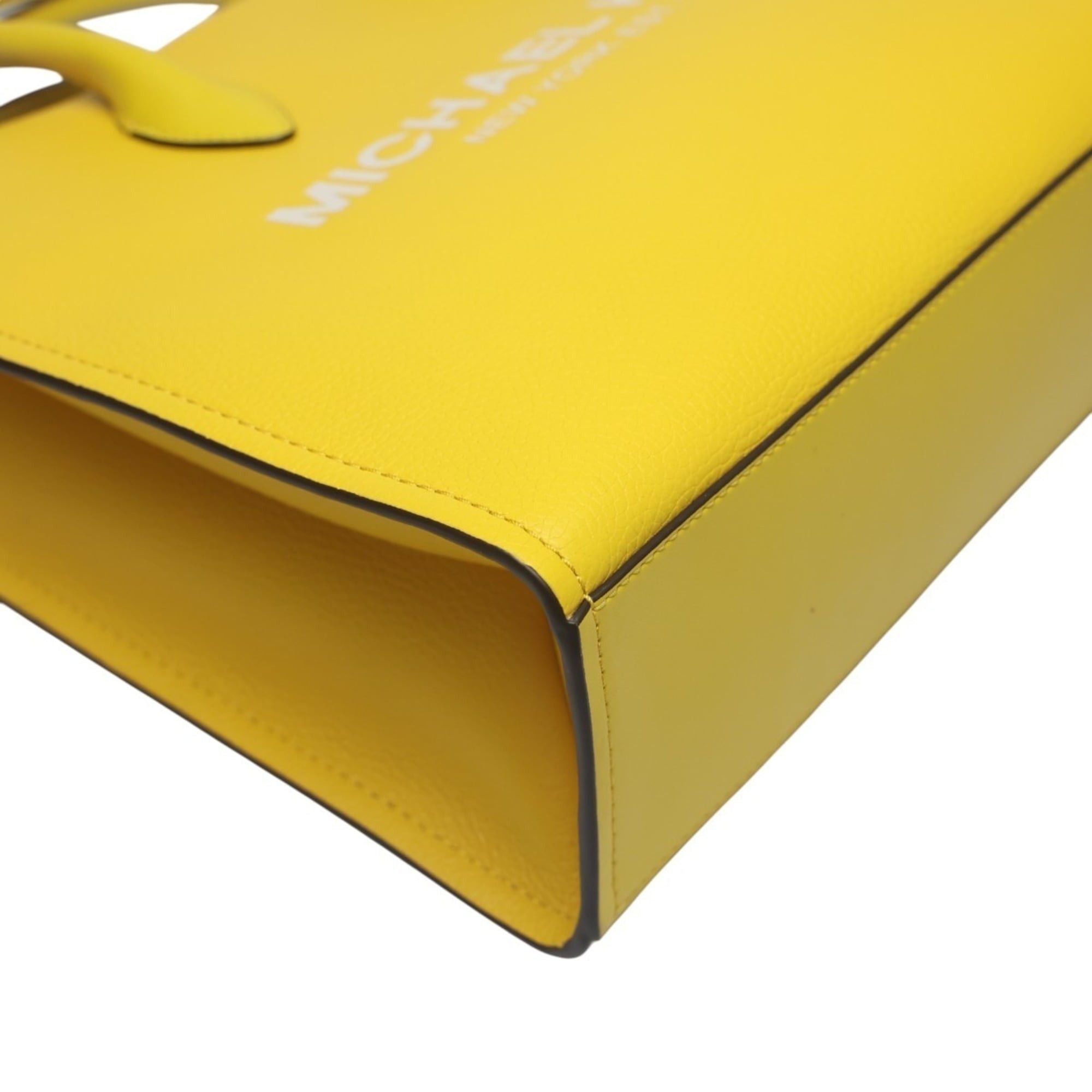 Michael Kors Michael Kors handbag shoulder bag in yellow calf leather Size ONE SIZE - 8 Thumbnail