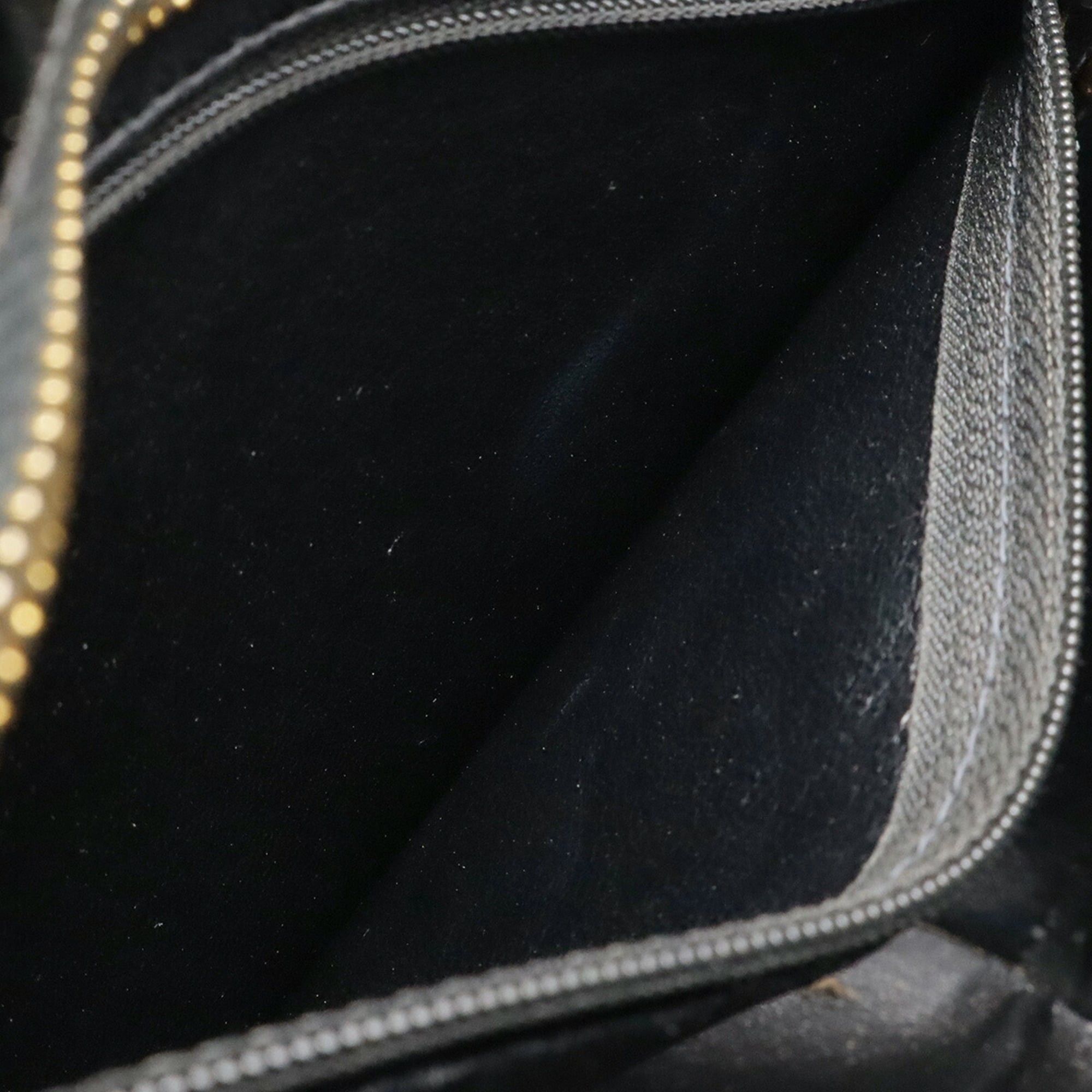 Chanel CHANEL Matelasse Coco Mark Reissue Tote Bag Shoulder in Enamel Leather and Black (A01804) Size ONE SIZE - 9 Thumbnail