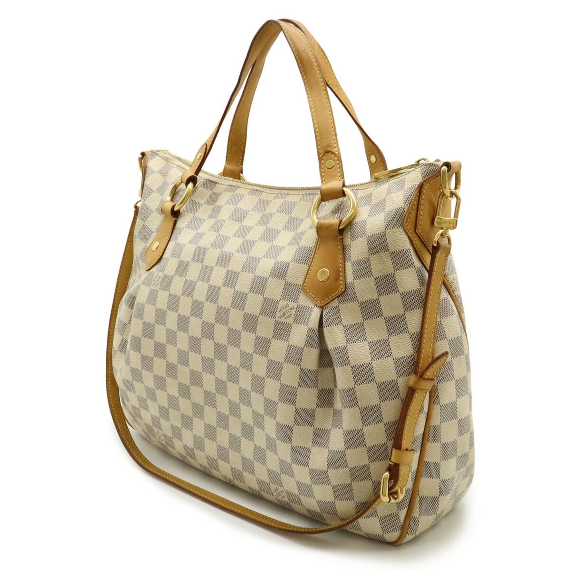 Louis Vuitton LOUIS VUITTON Damier Azur Evora MM Tote Bag, Handbag, Shoulder Bag N41133 Size ONE SIZE - 3 Thumbnail