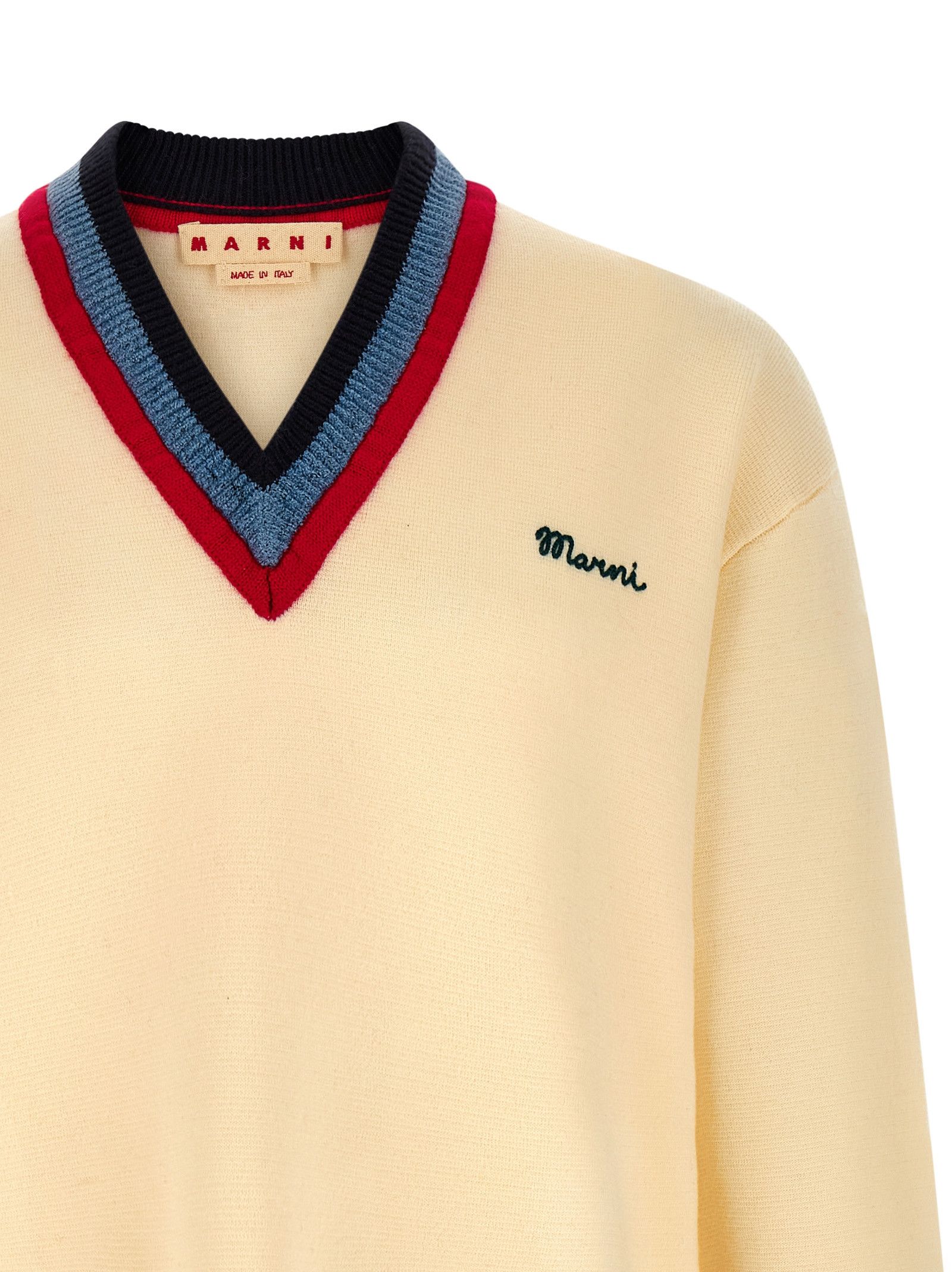 Marni Logo embroidery sweater Size US XL / EU 56 / 4 - 3 Thumbnail