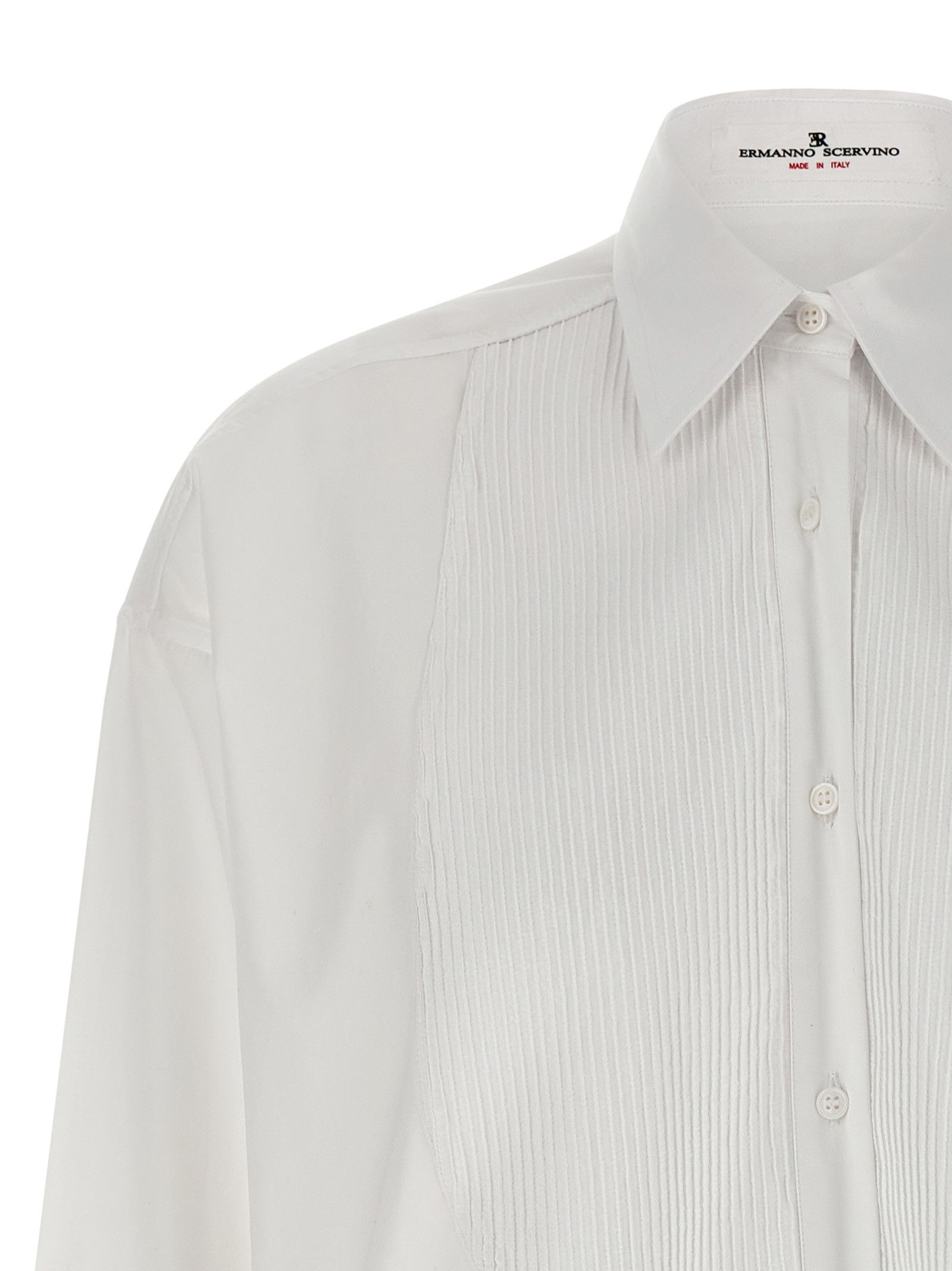 Ermanno Scervino Plastron shirt Size XS / US 0-2 / IT 36-38 - 3 Thumbnail
