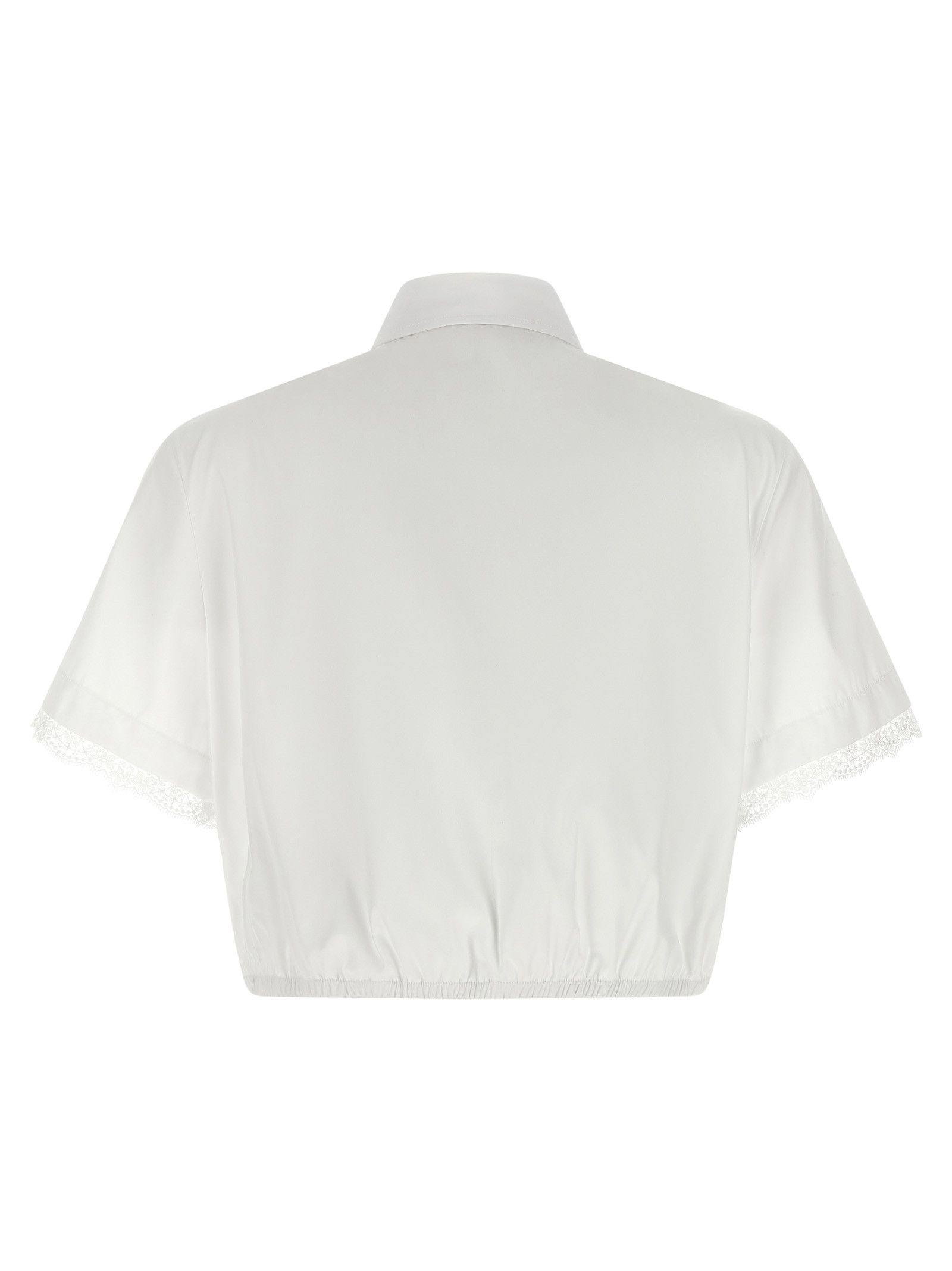 Ermanno Scervino Lace insert shirt Size M / US 6-8 / IT 42-44 - 2 Thumbnail
