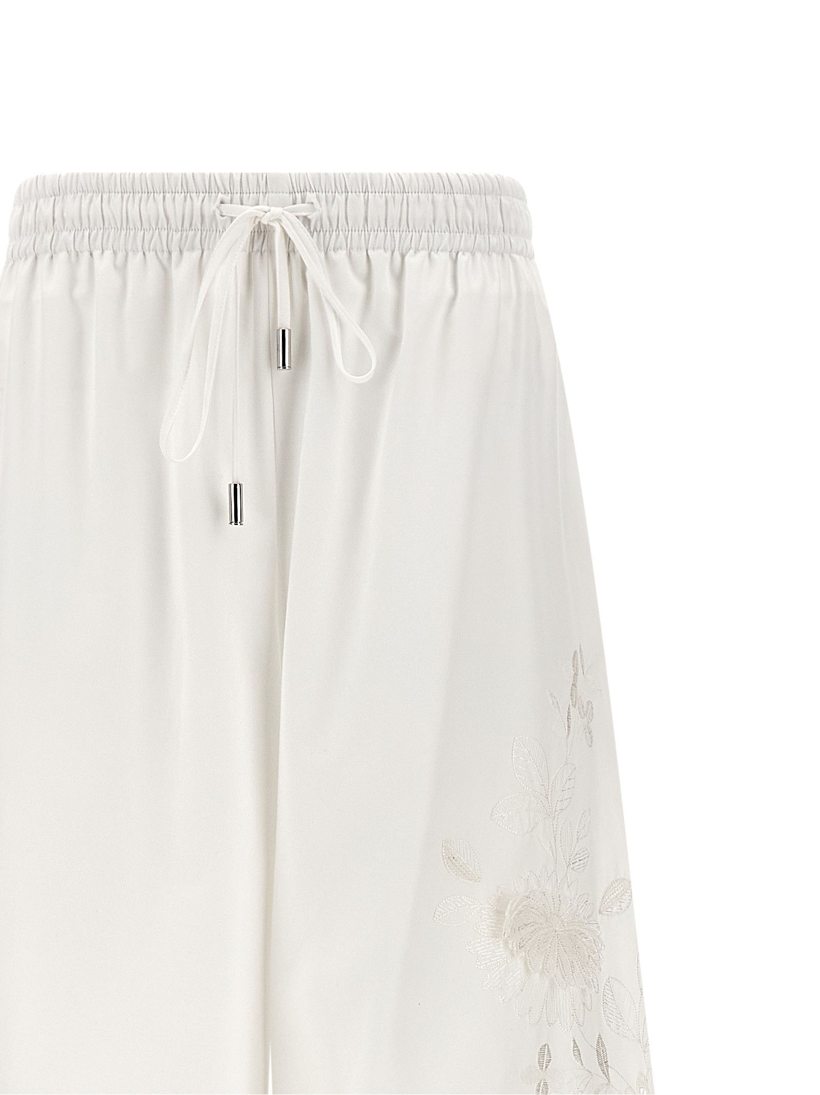 Ermanno Scervino Lace insert pants Size 28" / US 6 / IT 42 - 3 Thumbnail