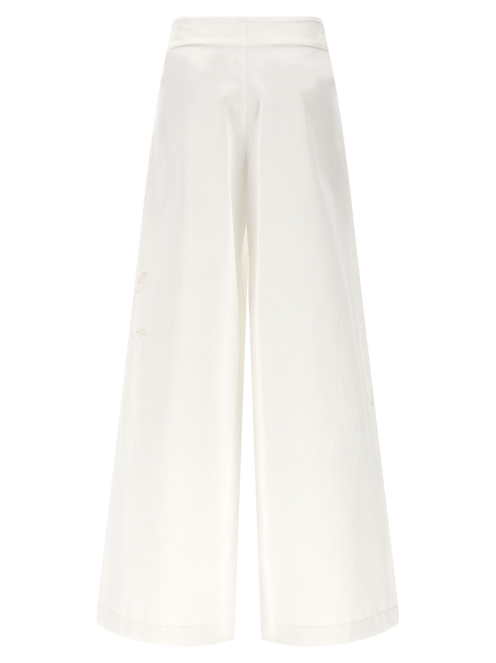 Ermanno Scervino Lace insert pants Size 28" / US 6 / IT 42 - 2 Thumbnail