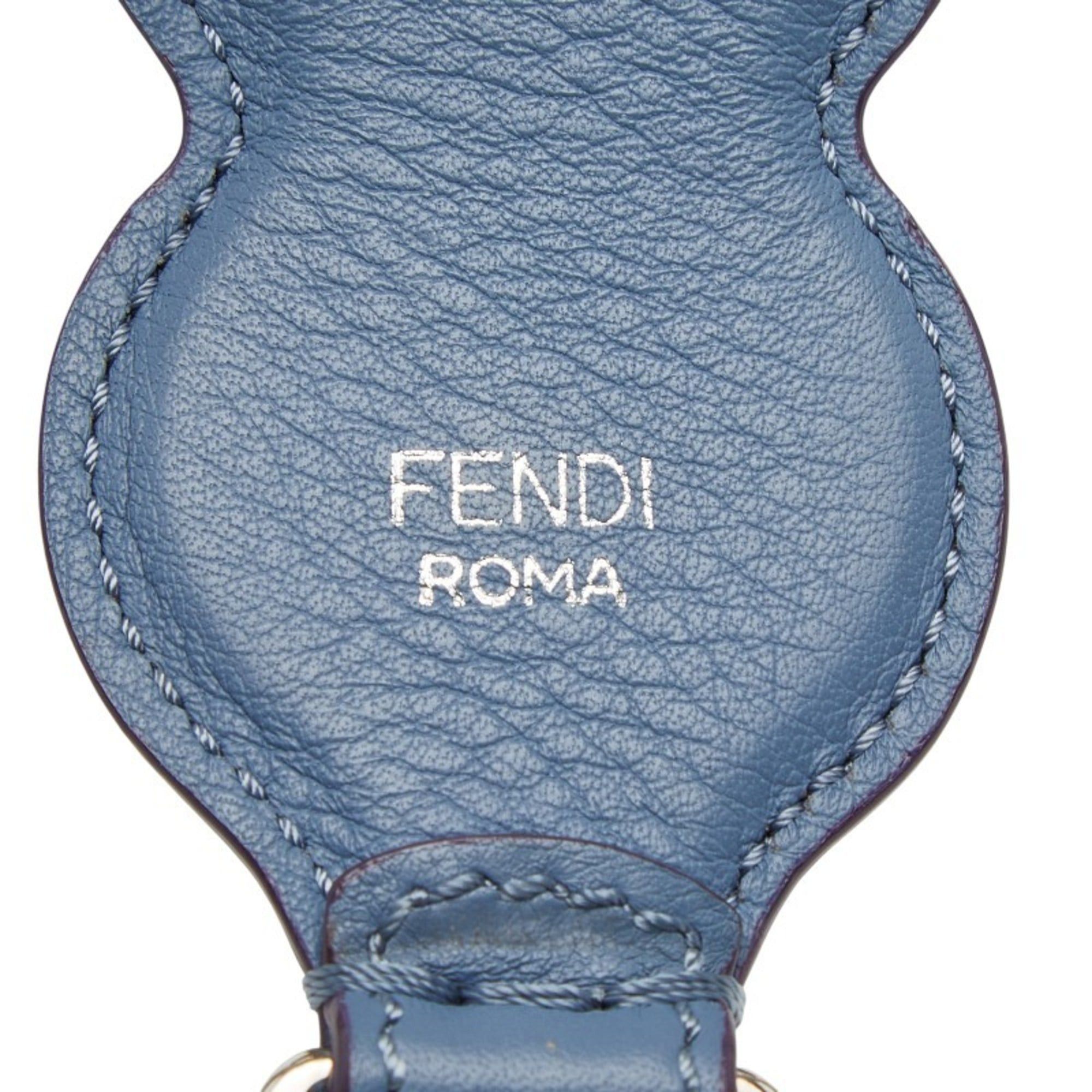 Fendi Fendi Strap You Studded Shoulder in Light Blue and Multicolored Leather for Women Size ONE SIZE - 6 Thumbnail