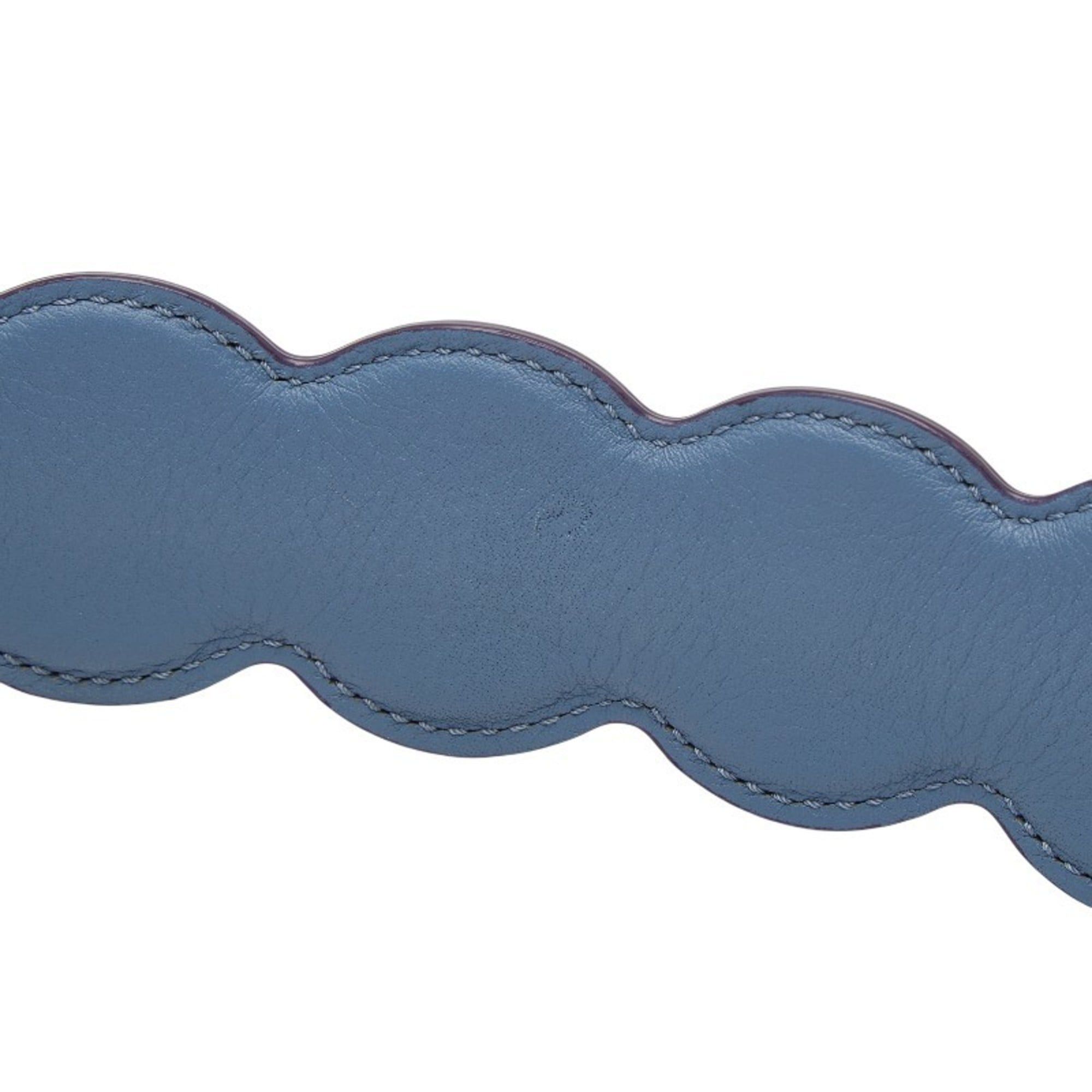 Fendi Fendi Strap You Studded Shoulder in Light Blue and Multicolored Leather for Women Size ONE SIZE - 4 Thumbnail