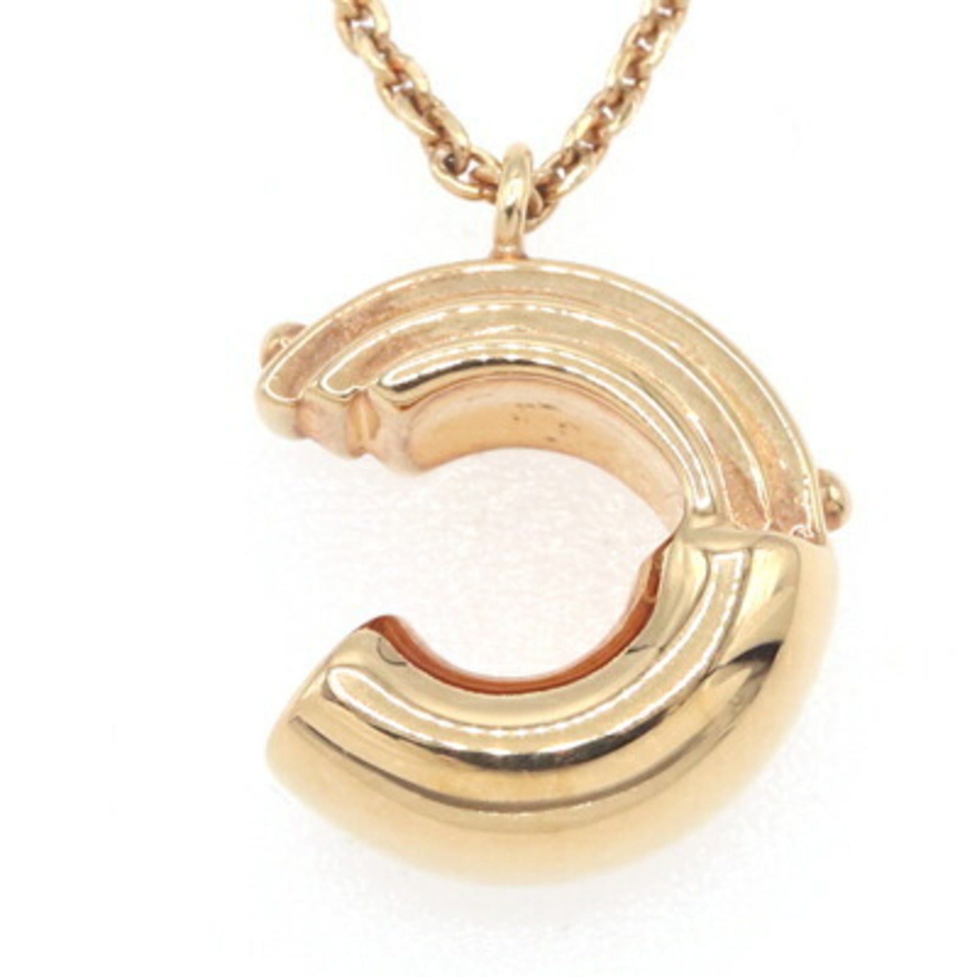 Louis Vuitton Louis Vuitton Necklace LV&ME C M61058 Gold Metal Pendant Women's Initial Alphabet LOUIS VUITTON Size ONE SIZE - 2 Thumbnail